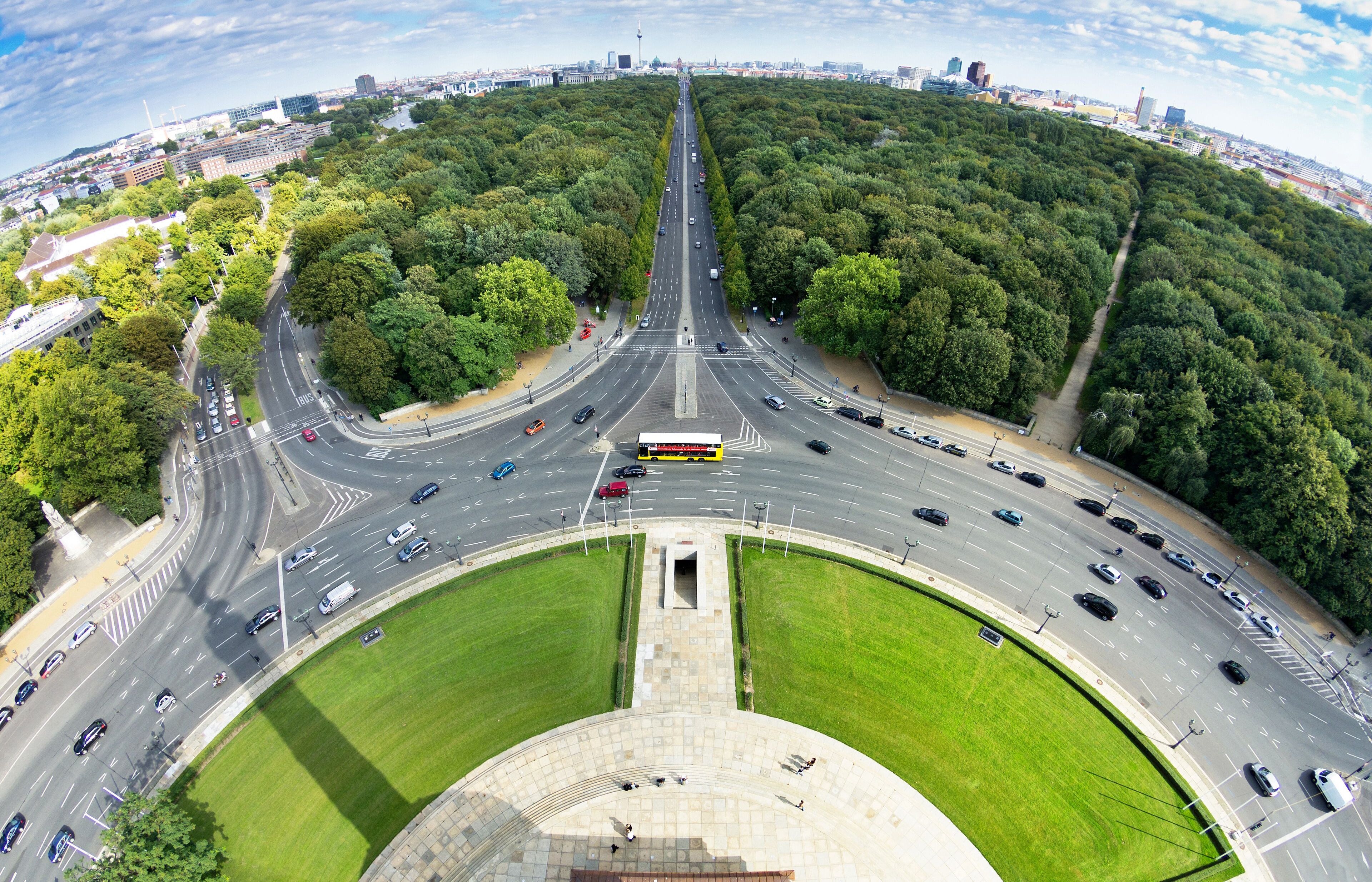 Tiergarten and Victory Column - Berlin's Green Heart