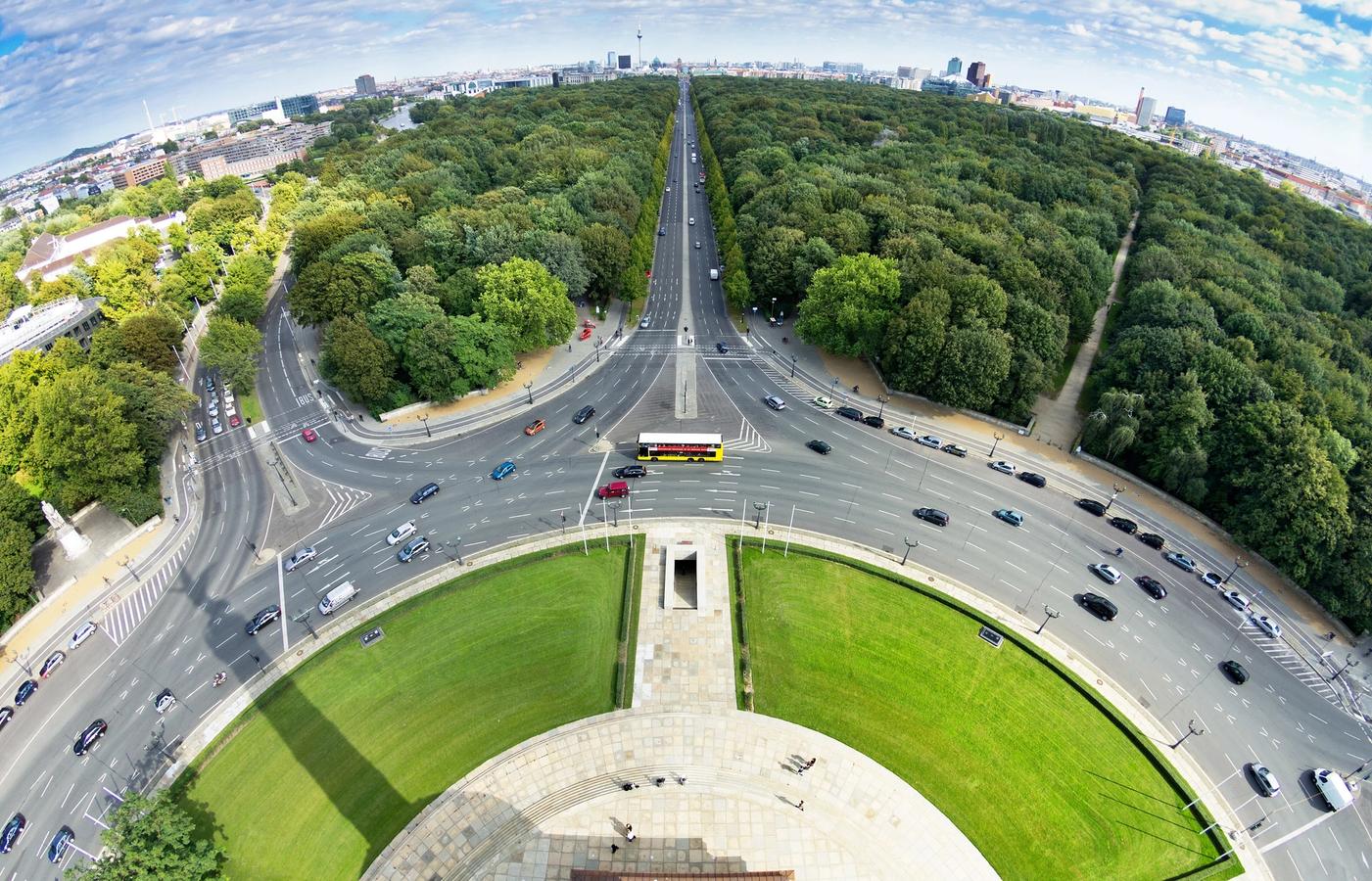 Tiergarten and Victory Column - Berlin's Green Heart