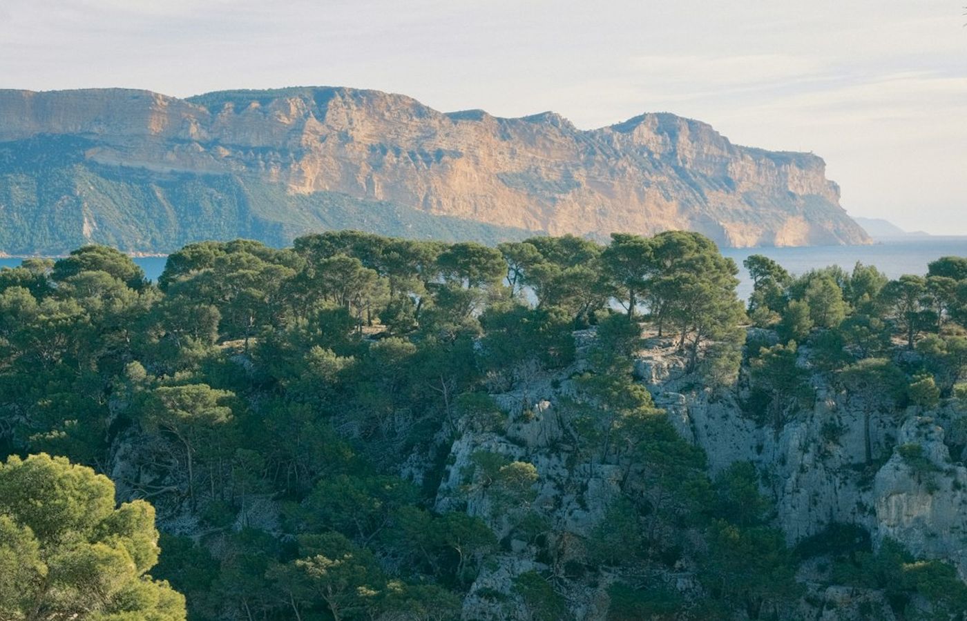Calanques National Park - Limestone Inlets South of the City
