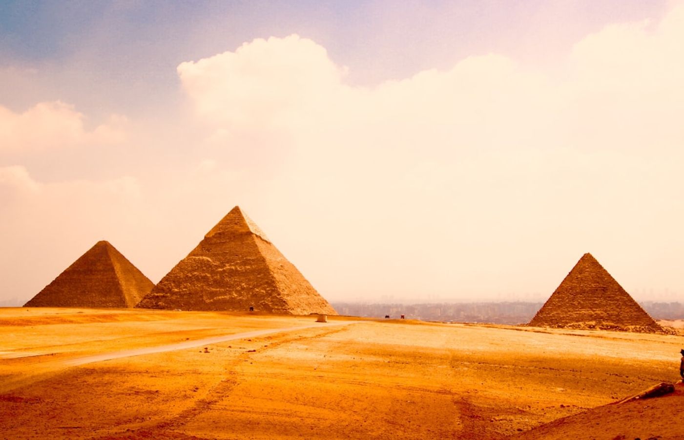 Pyramids of Giza - Last standing wonder of the ancient world