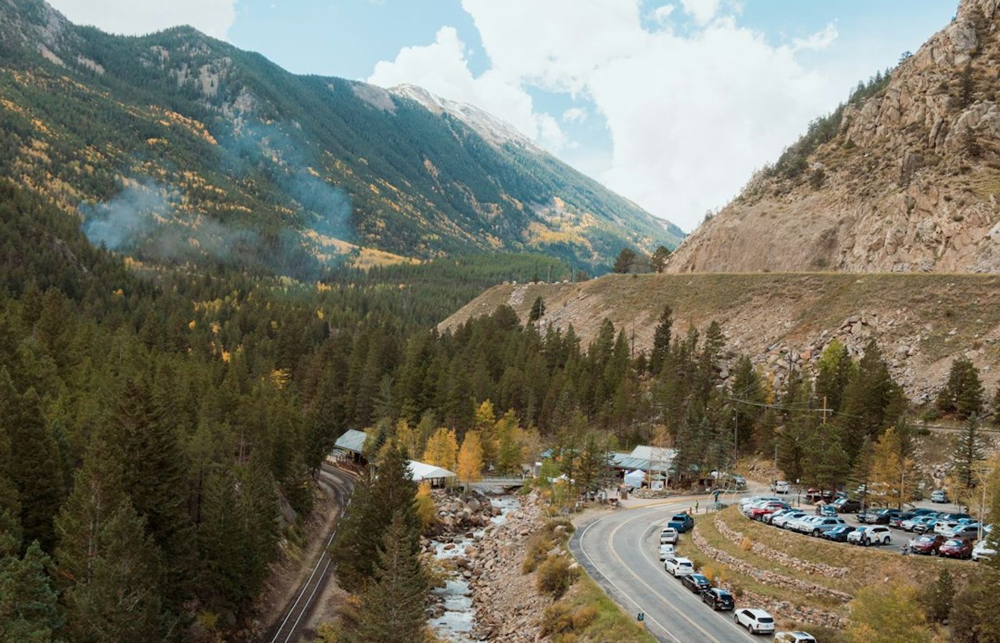 Guanella Pass Scenic Byway - High-Country Aspens Above Georgetown