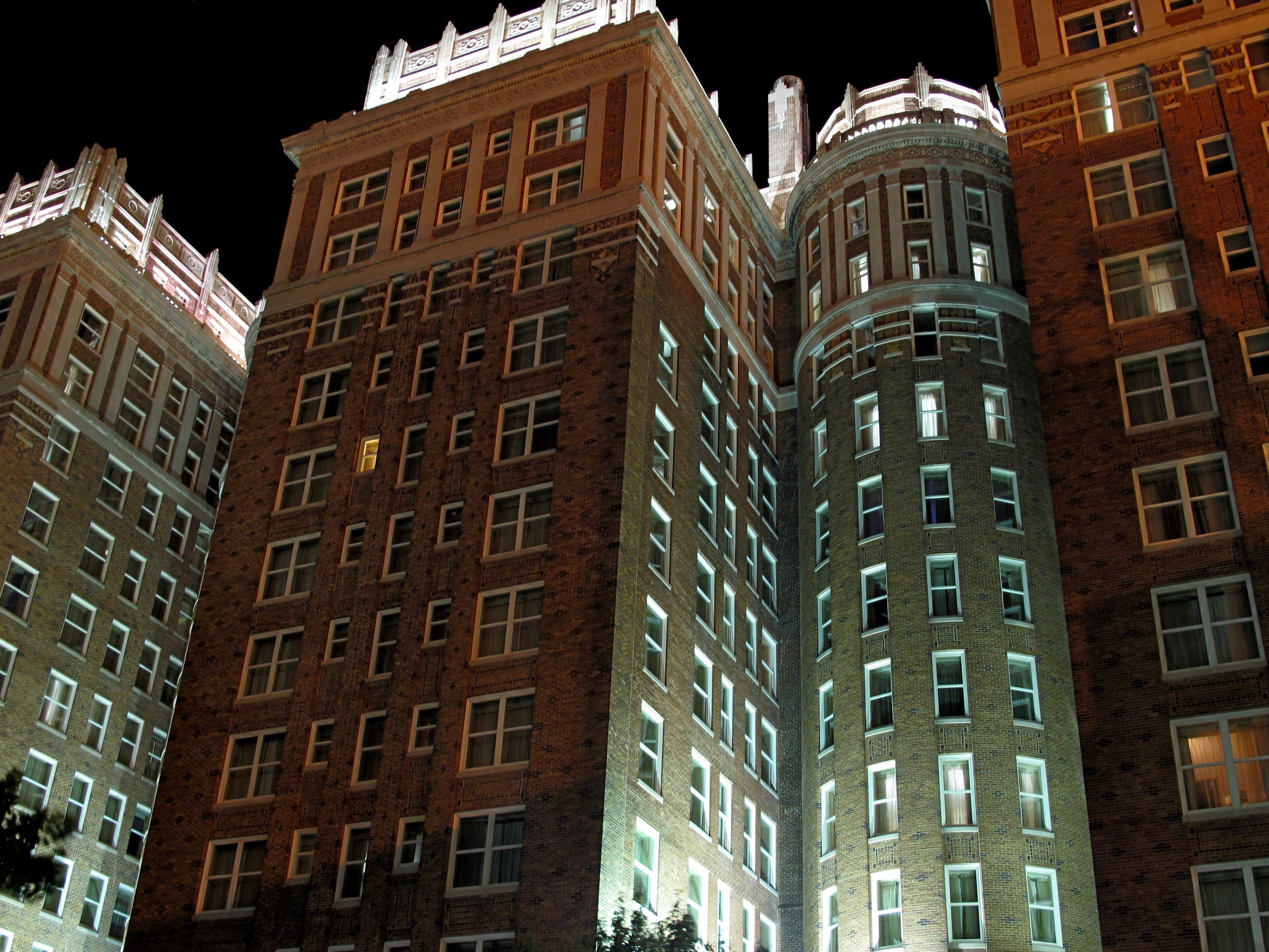 The Skirvin Hilton, a haunted hotel in Oklahoma City