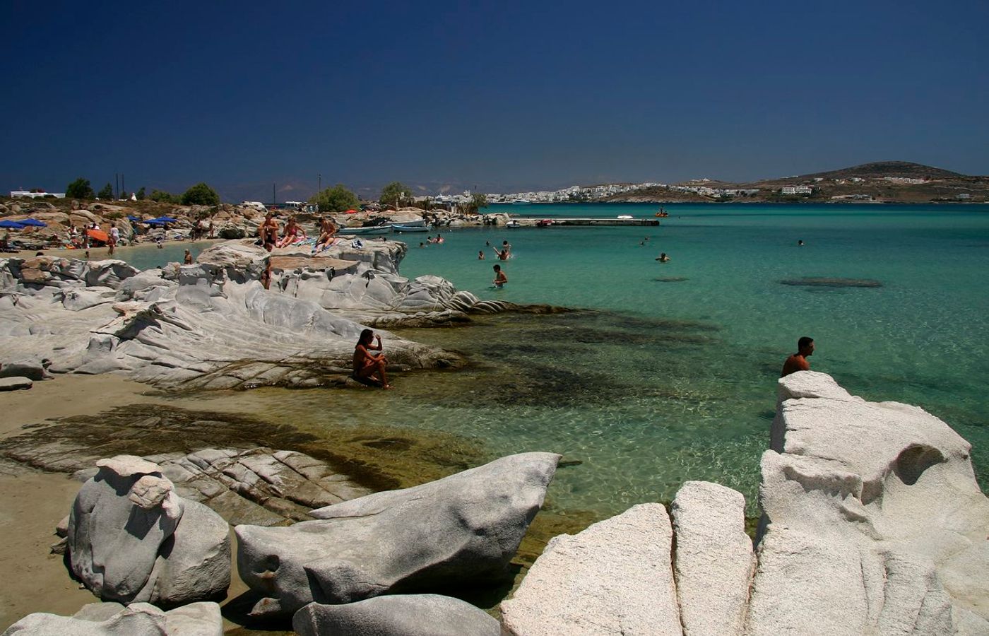 Naoussa Old Fishing Harbour - The Cyclades at Golden Hour