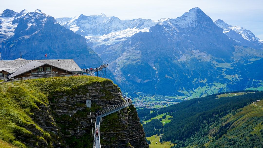 First Cliff Walk by Tissot - The 45-Metre Platform at the Top of the Firstbahn