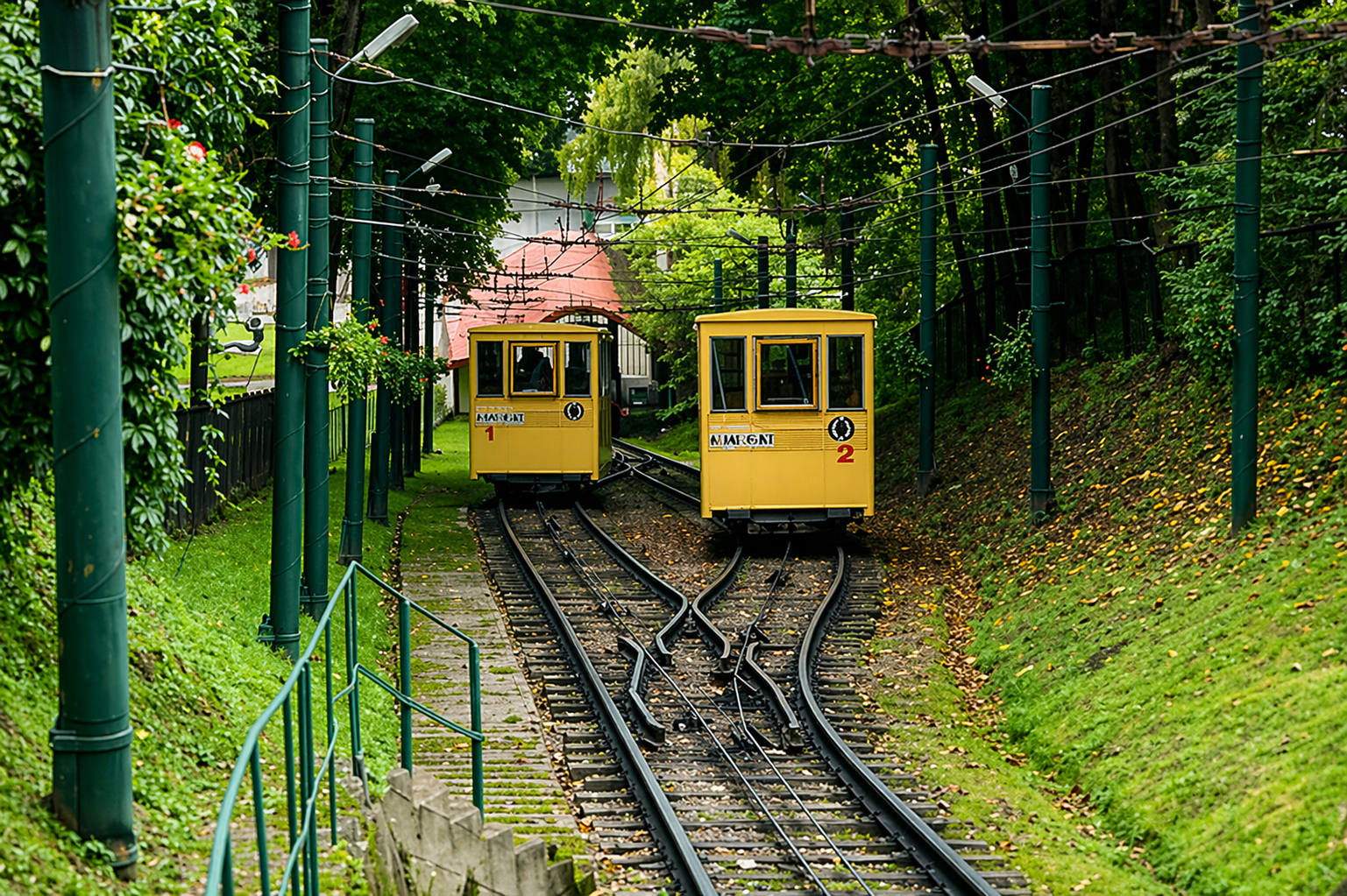 Zaliakalnis and Aleksotas Funiculars - Twin Hillside Railways from the 1930s