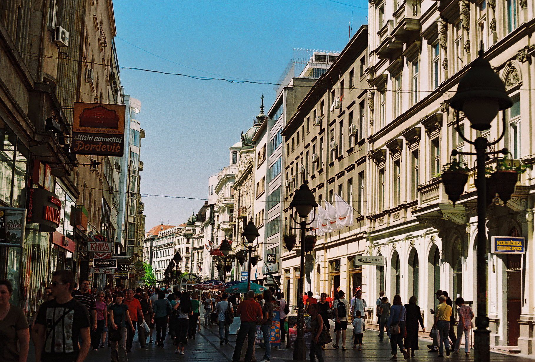 Knez Mihailova Street - Belgrade's Main Pedestrian Artery