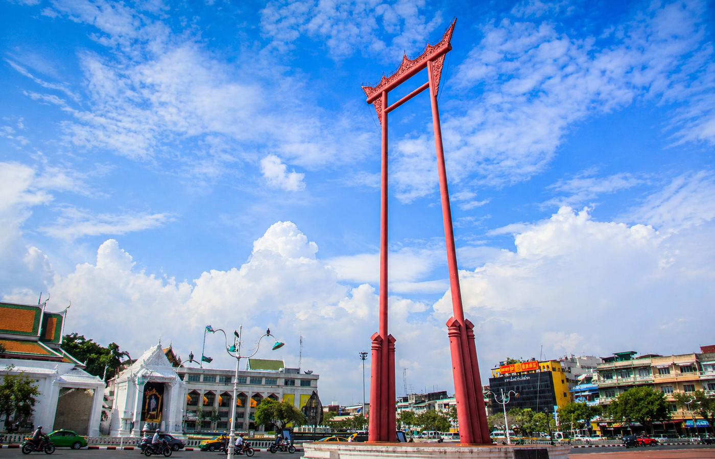 Wat Suthat and the Giant Swing - Ancient Murals and a Towering Teak Frame
