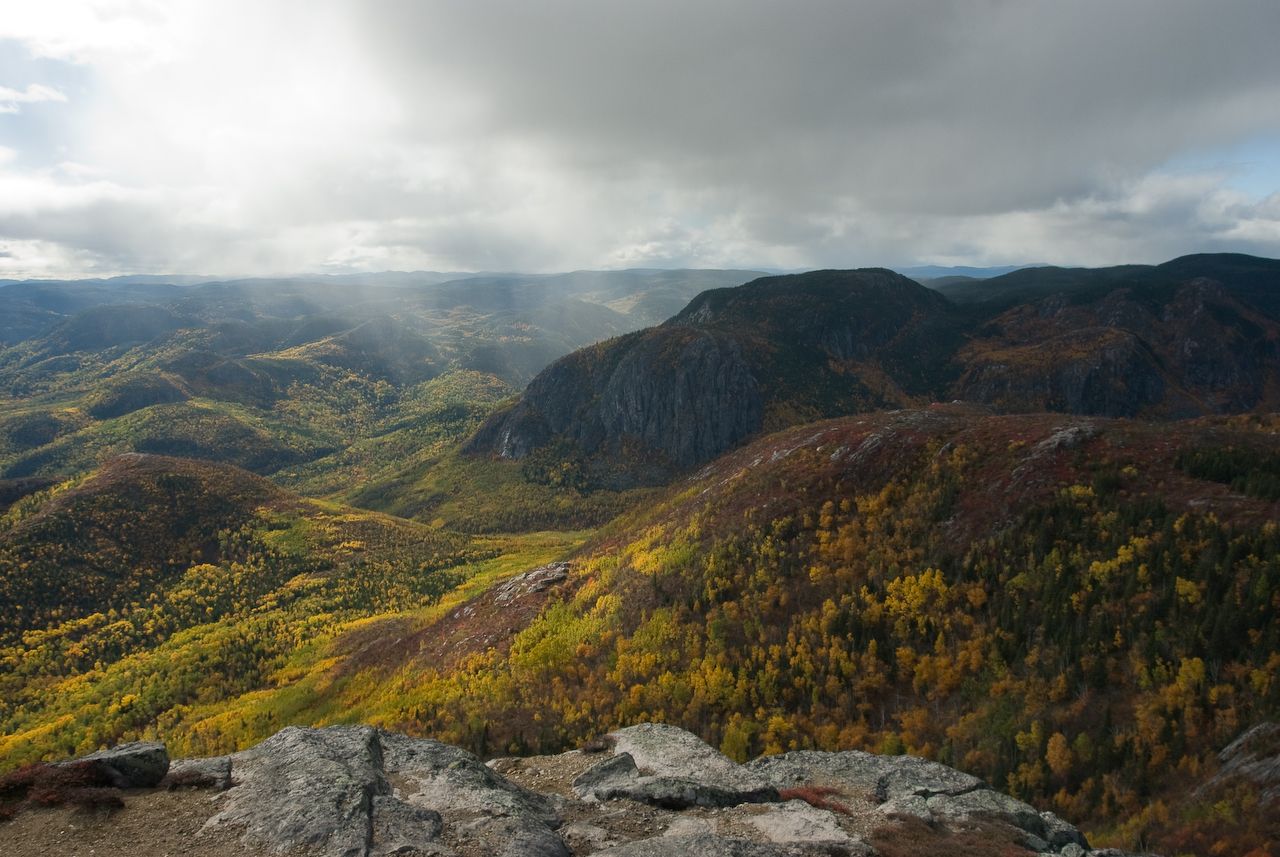 Route 381 to Parc national des Grands-Jardins - The Earliest Peak Near the City