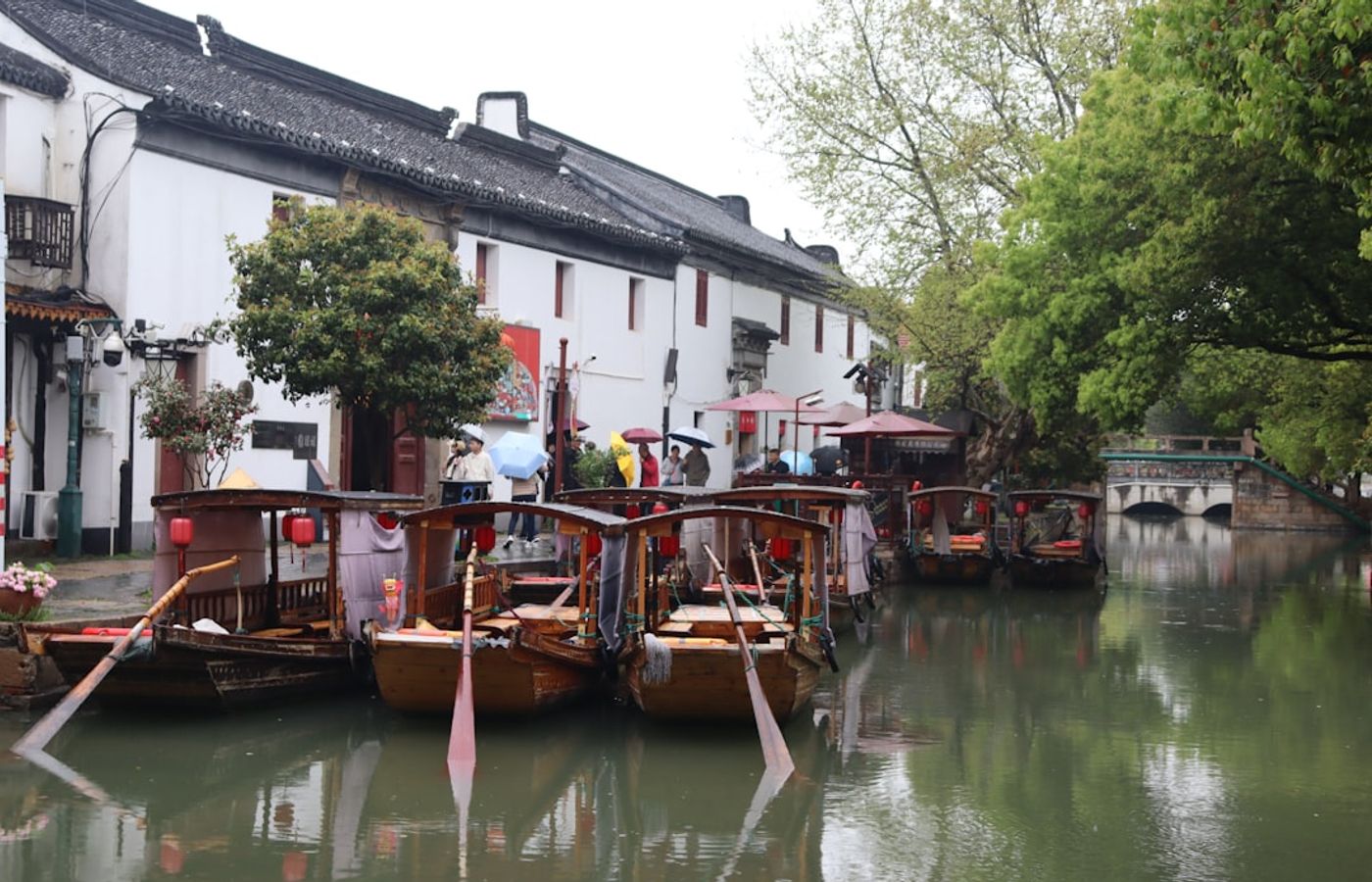 Zhujiajiao Water Town - Ming Canals at the End of Metro Line 17