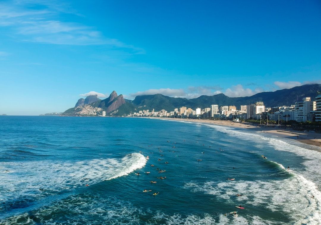 Ipanema Beach and Arpoador - The Sunset Rock at the End of the Sand