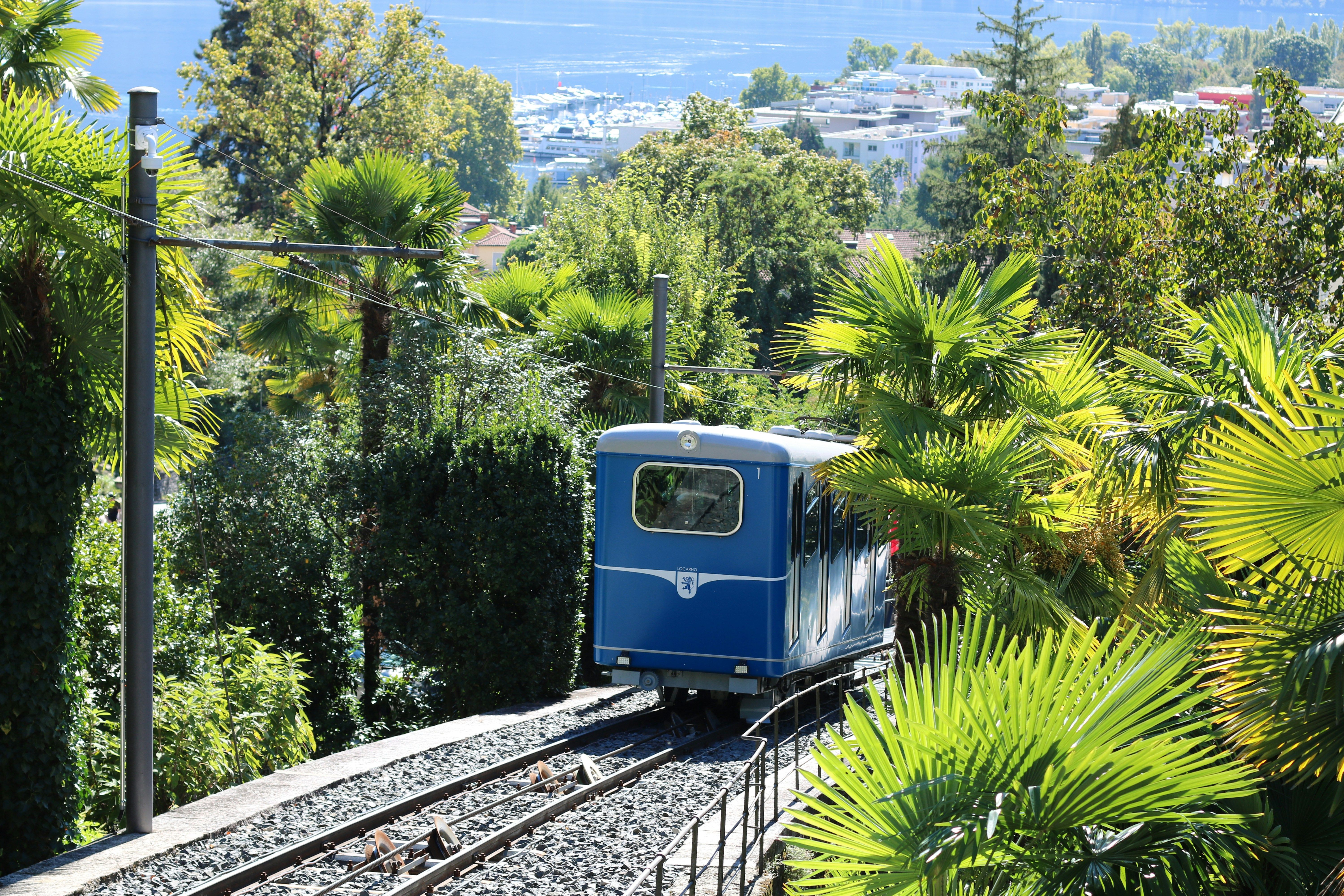 Brunate Funicular - Panoramic Viewpoint Above Como