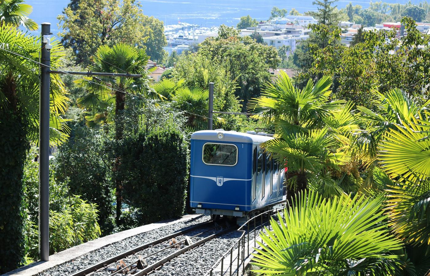 Brunate Funicular - Panoramic Viewpoint Above Como