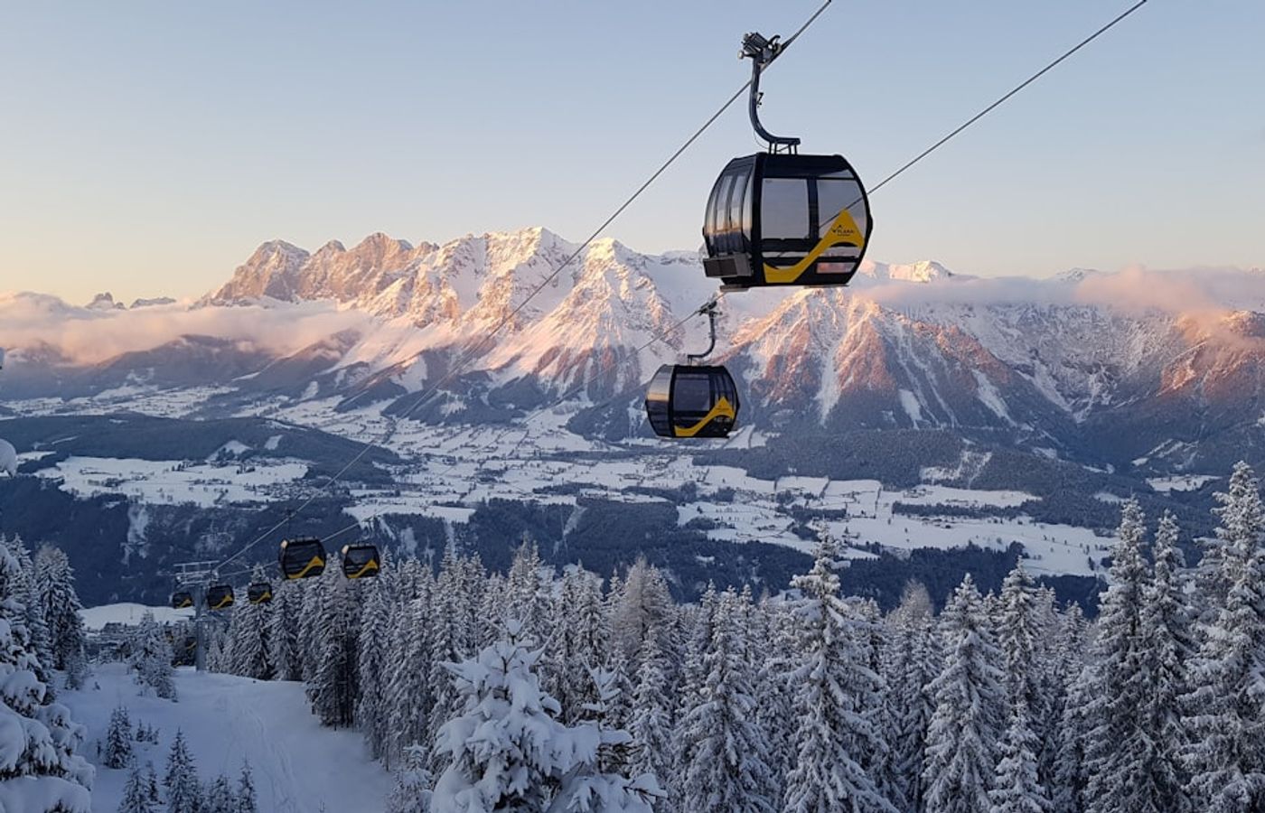 Schladming - Planai and the 4-Berge-Skischaukel