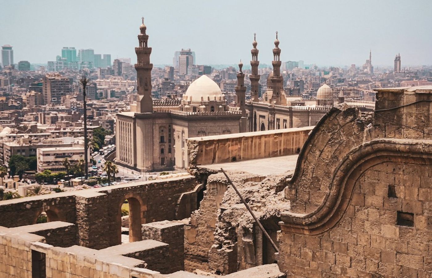 Citadel of Saladin - 12th-century fortress with skyline views