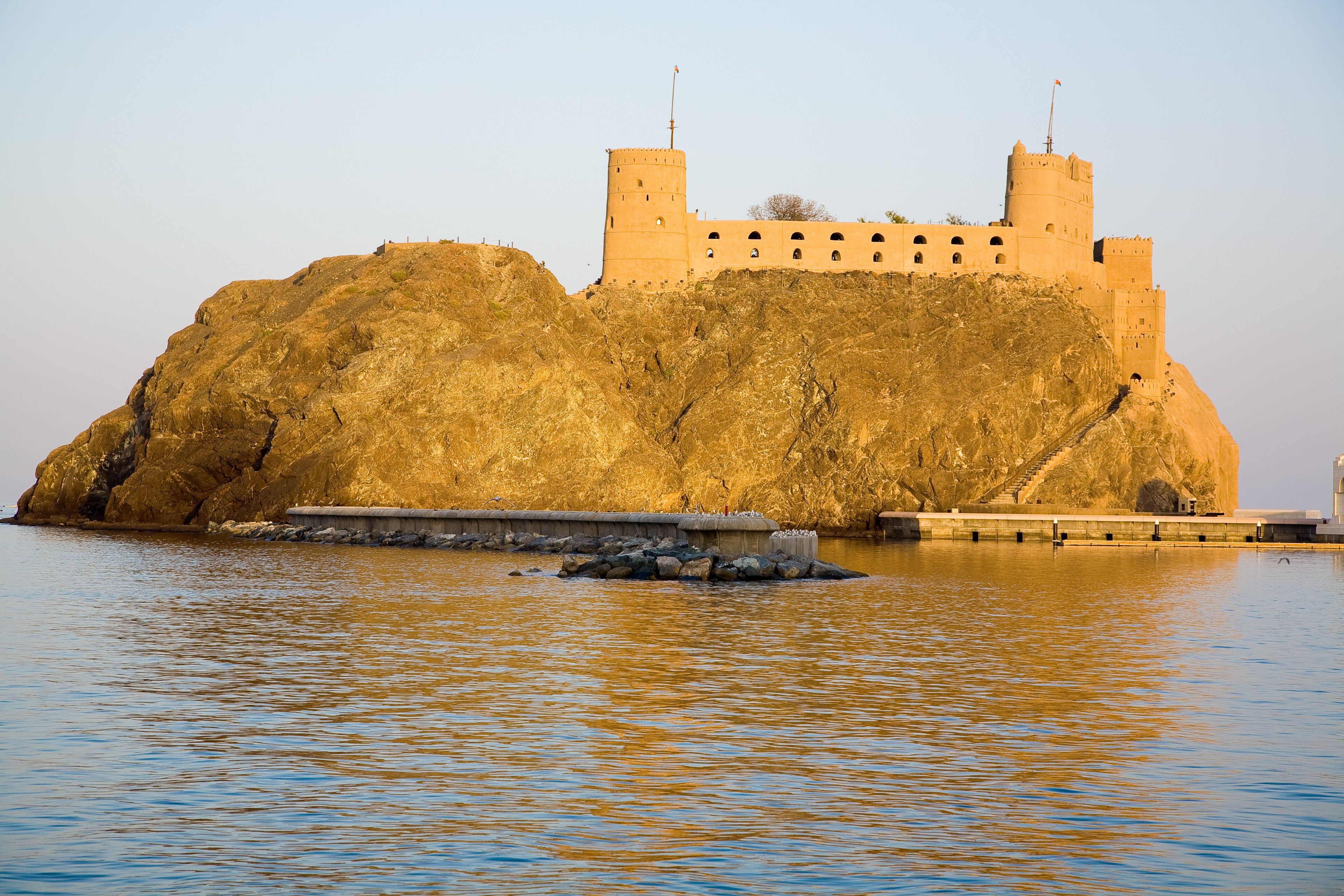 Old Muscat, Al Alam Palace and the Jalali and Mirani Forts - The Walled Royal Quarter