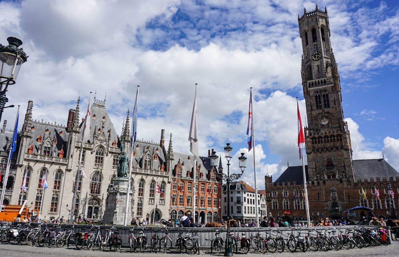 Markt Square and Belfry of Bruges - The Medieval Heart