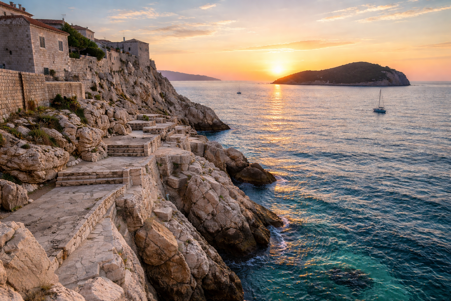 Buza Bar - Cliff-Side Drinks Over the Adriatic