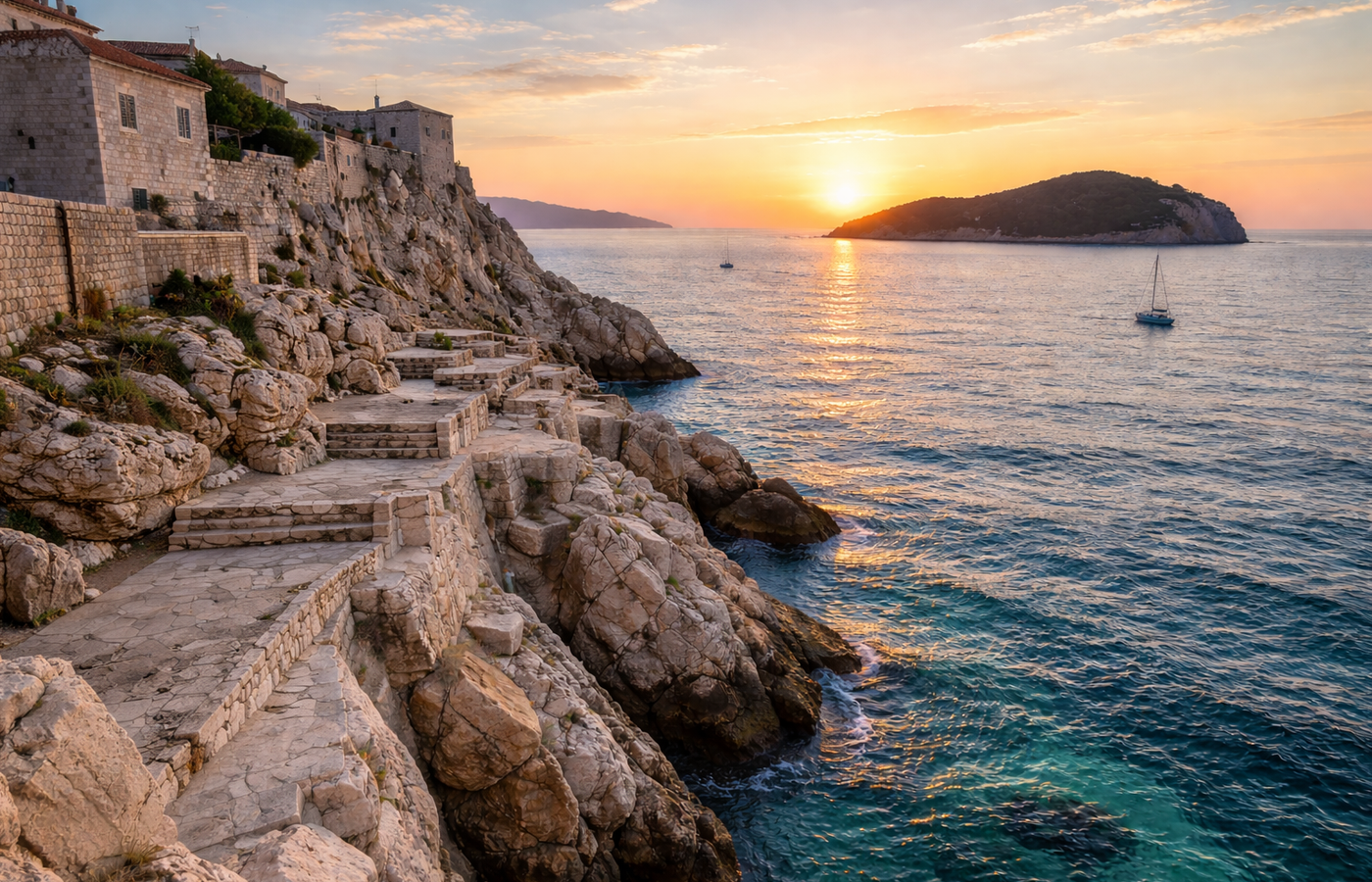 Buza Bar - Cliff-Side Drinks Over the Adriatic