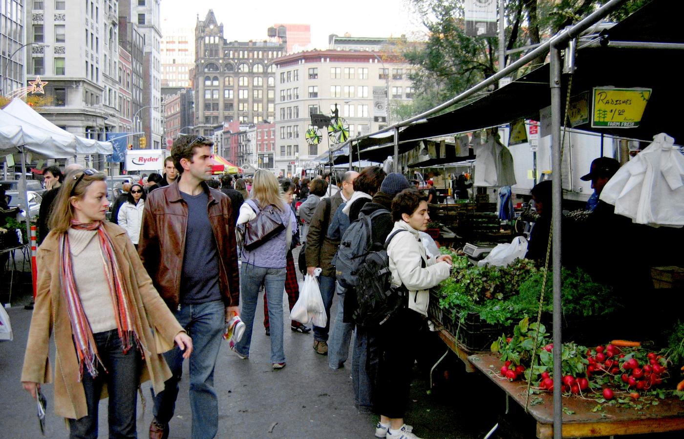Union Square Greenmarket - Peak Harvest Season