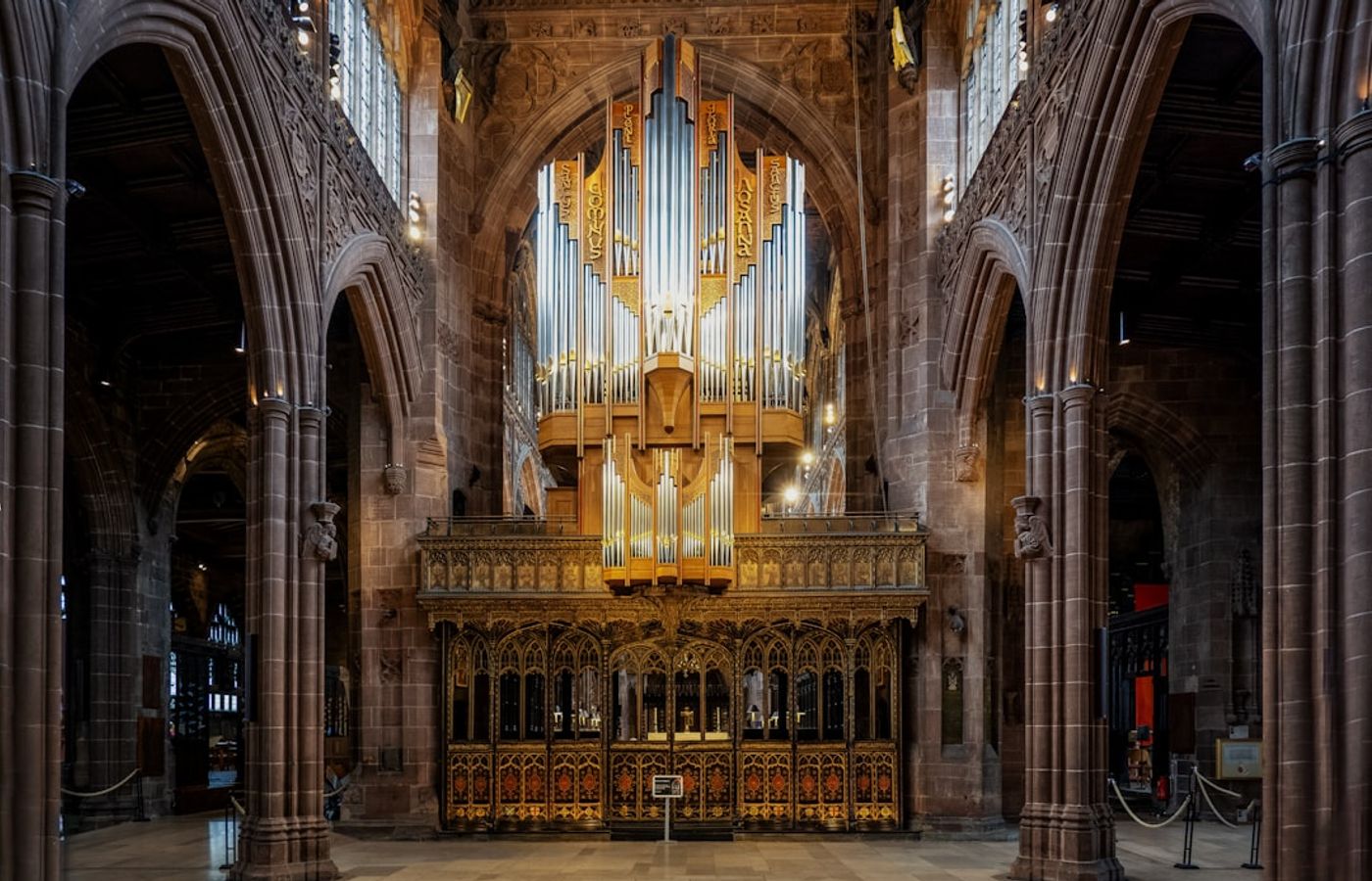 Manchester Cathedral and Chetham's Library - The Medieval Corner