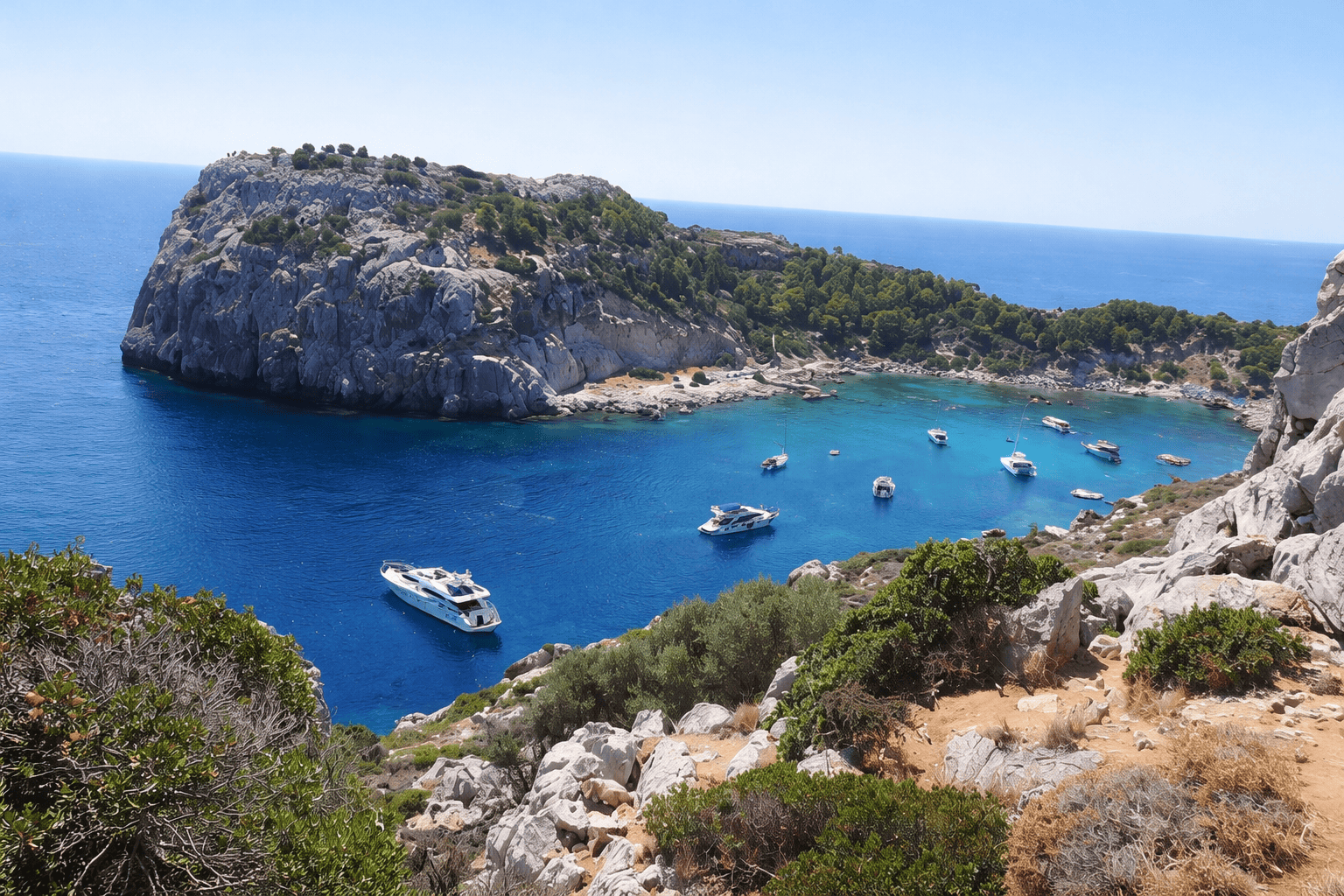 Anthony Quinn Bay - One of the Most Beautiful Beaches in Rhodes