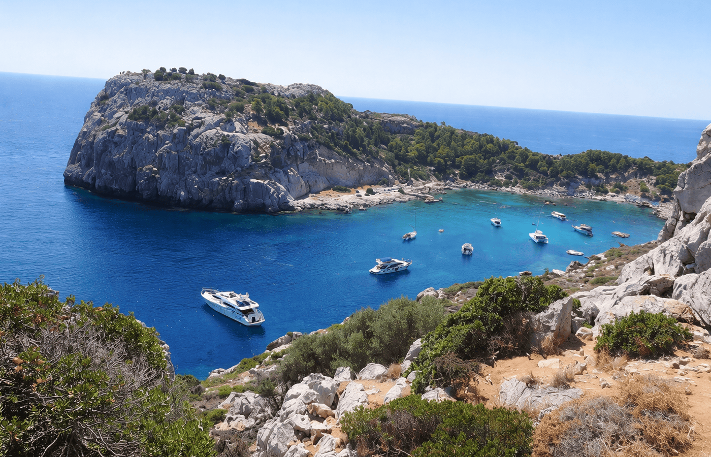 Anthony Quinn Bay - One of the Most Beautiful Beaches in Rhodes