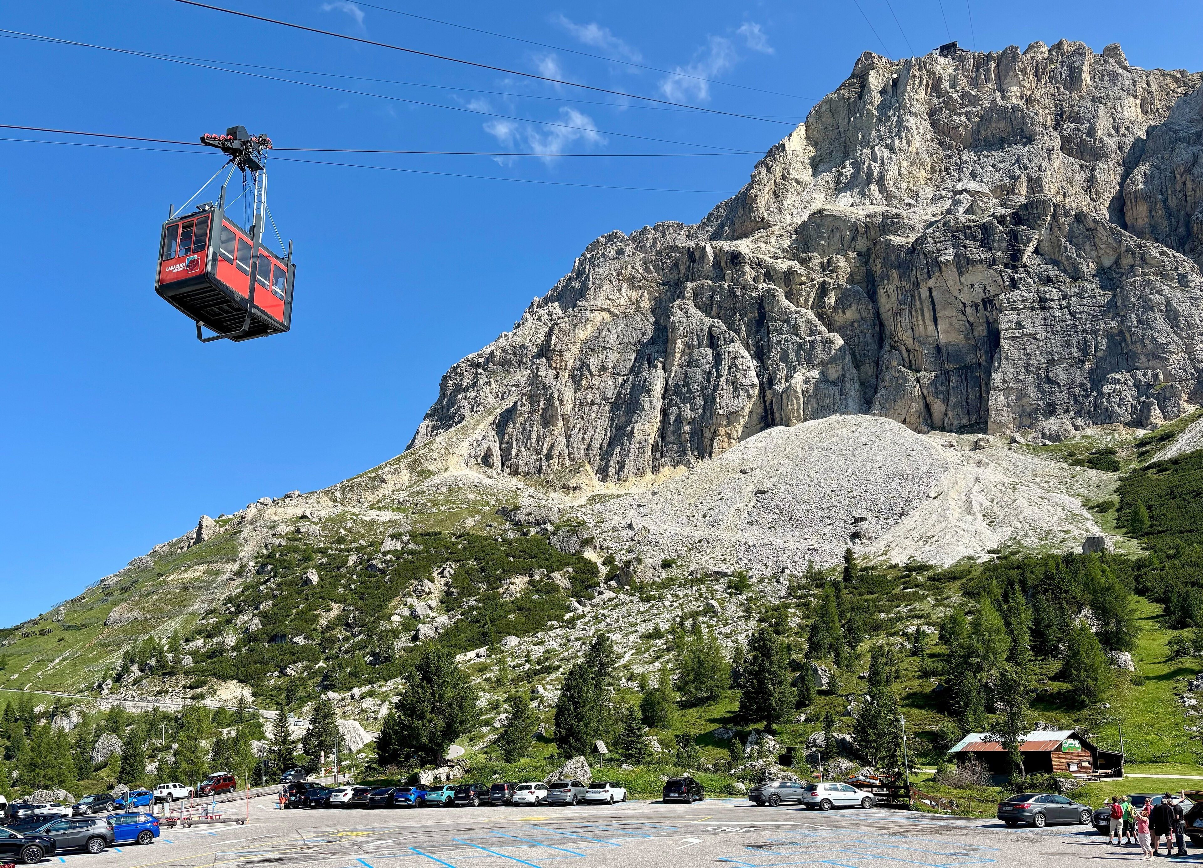 Lagazuoi Tunnels - A First World War Gallery Descent to Passo Falzarego