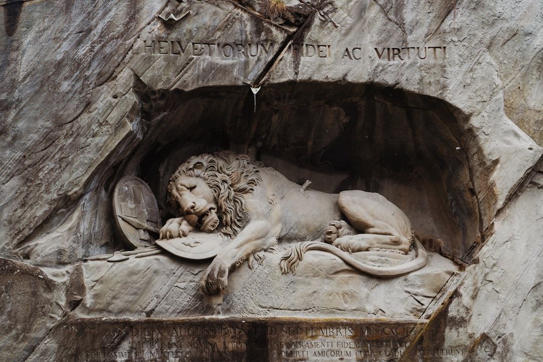 Lion Monument (Löwendenkmal) - Mark Twain's 'Saddest Piece of Stone'