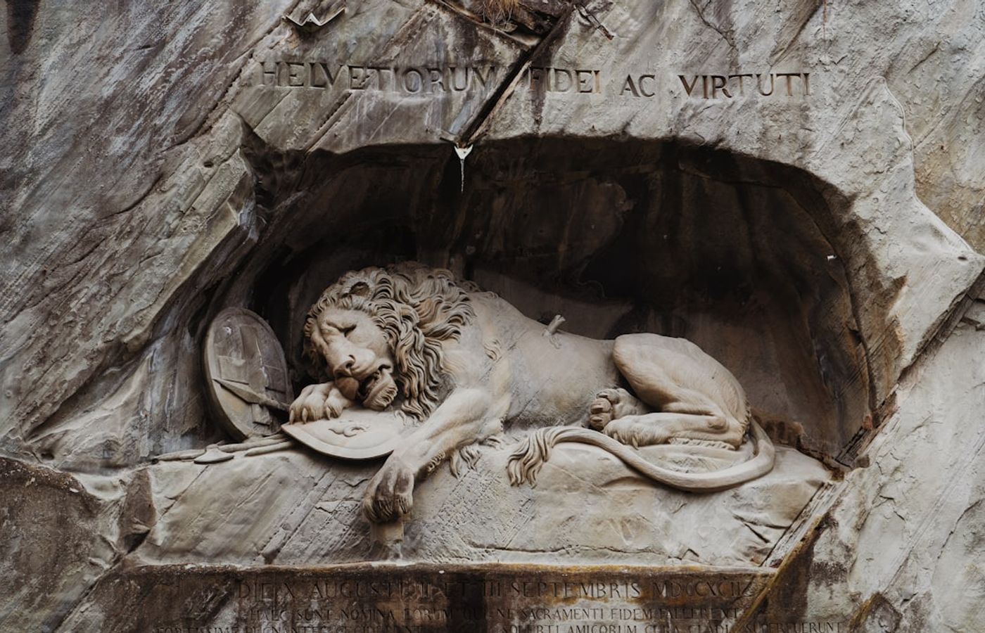 Lion Monument (Löwendenkmal) - Mark Twain's 'Saddest Piece of Stone'