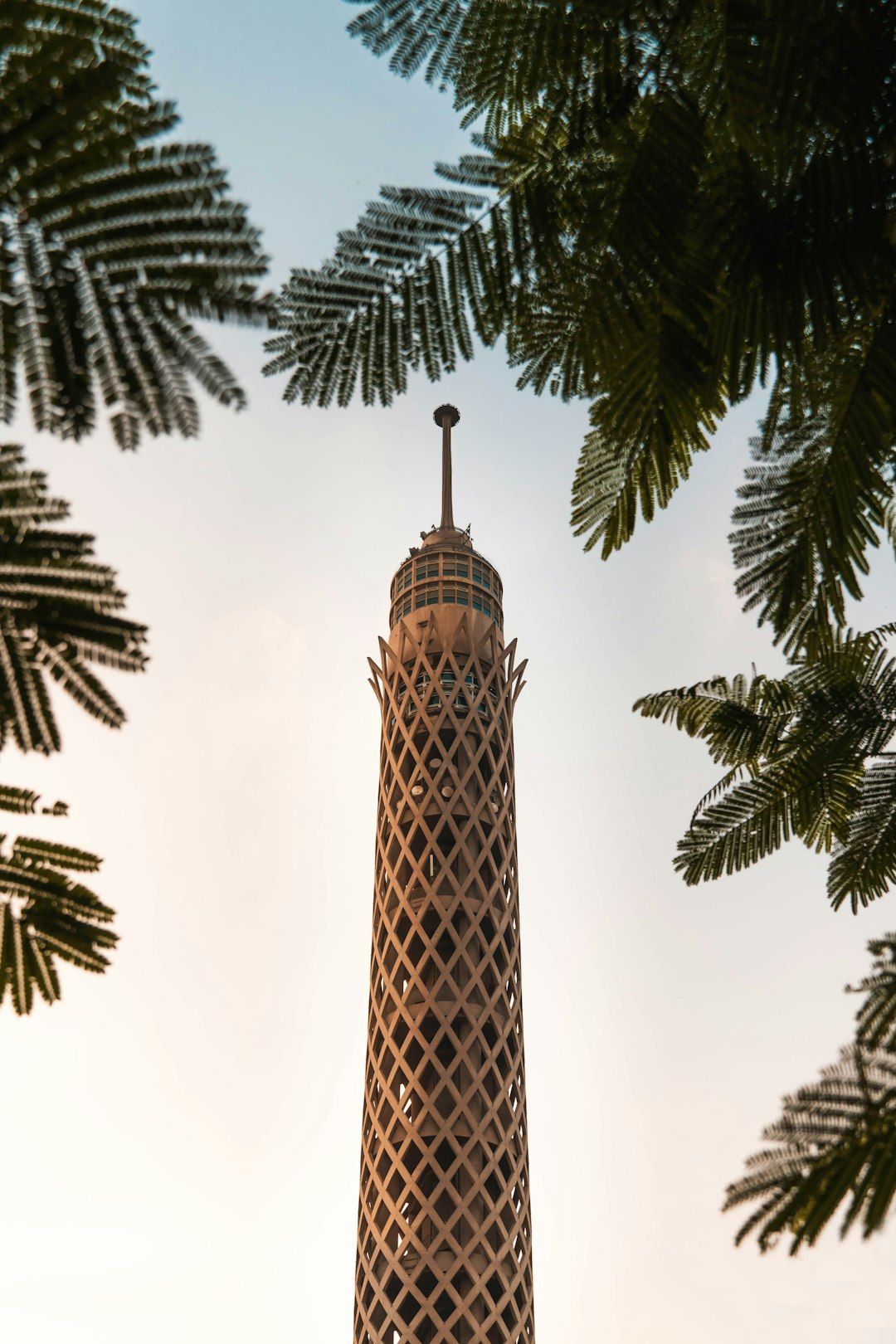Cairo Tower - 187-metre lotus-shaped landmark