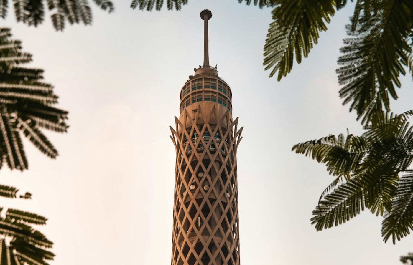 Cairo Tower - 187-metre lotus-shaped landmark