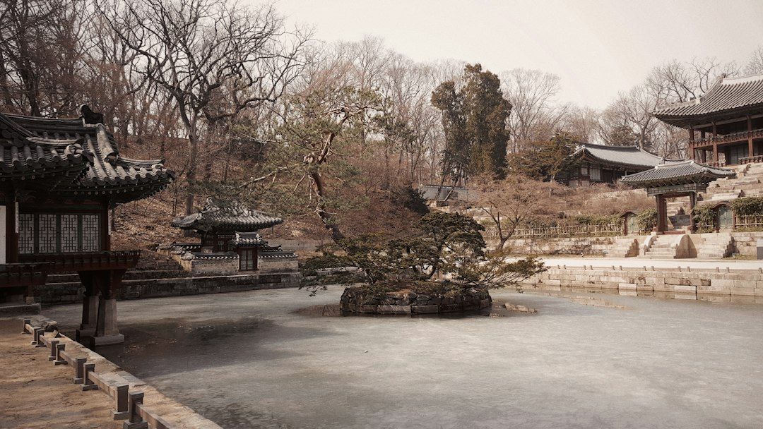 Changdeokgung Secret Garden - Maples Around a Royal Pond