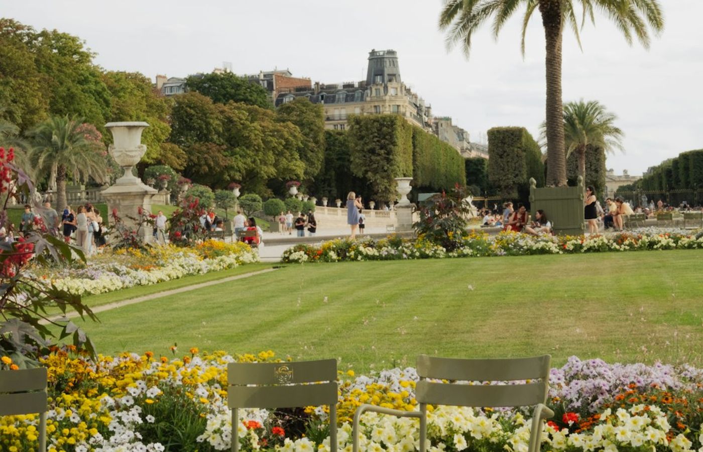 Jardin du Luxembourg - Formal Autumn on the Left Bank
