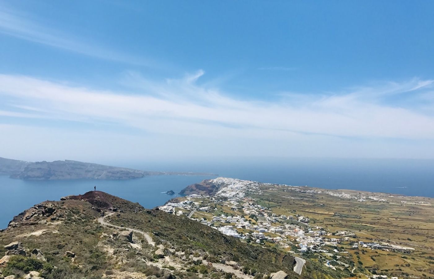 Ancient Thera - Hilltop Ruins with Panoramic Views