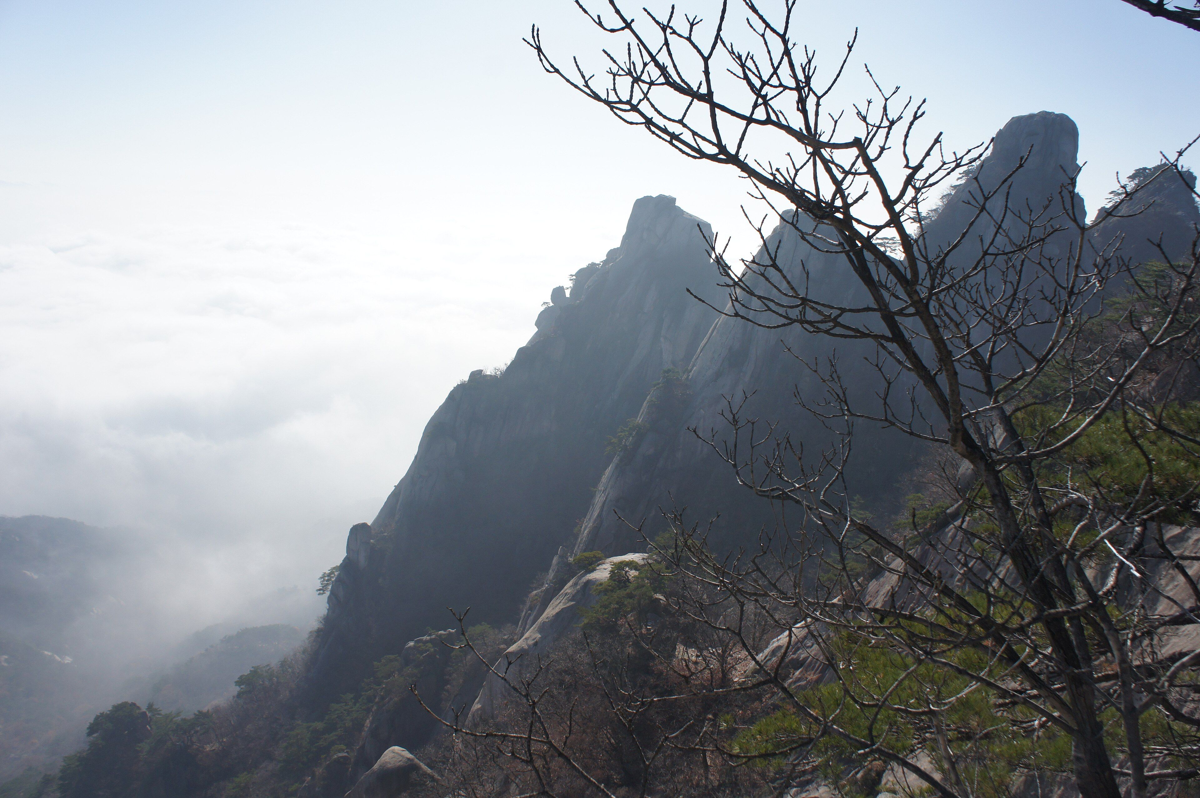 Dobongsan and Jaunbong Peak - The Granite Scramble at the End of Line 1