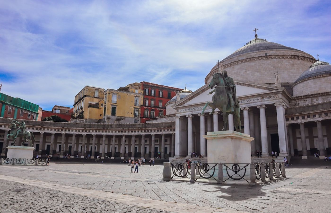 Royal Palace and Piazza del Plebiscito - Bourbon Heart of Naples