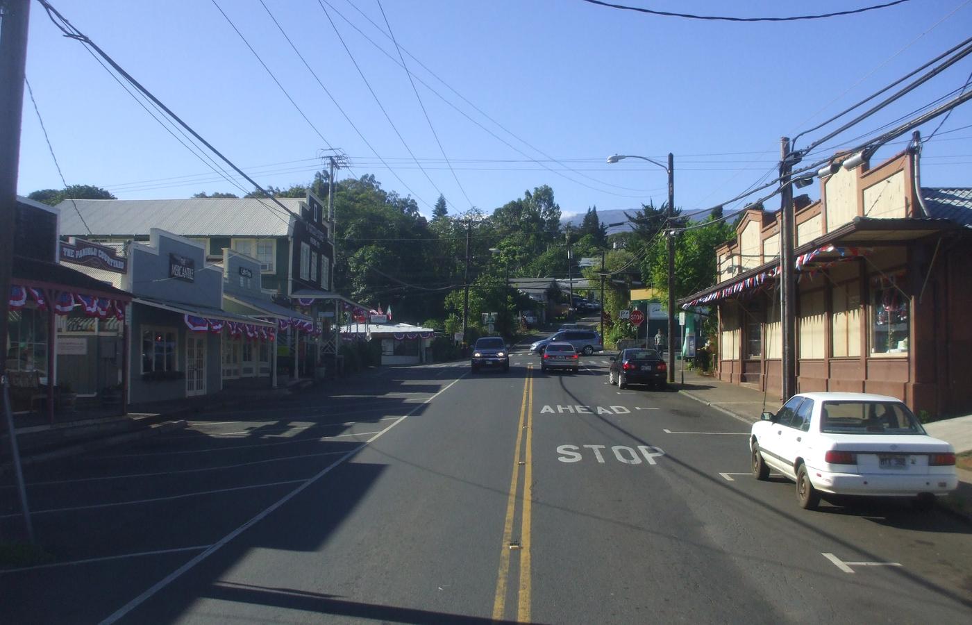 Makawao Town and Upcountry Maui - Paniolo Country at 1,600 Feet