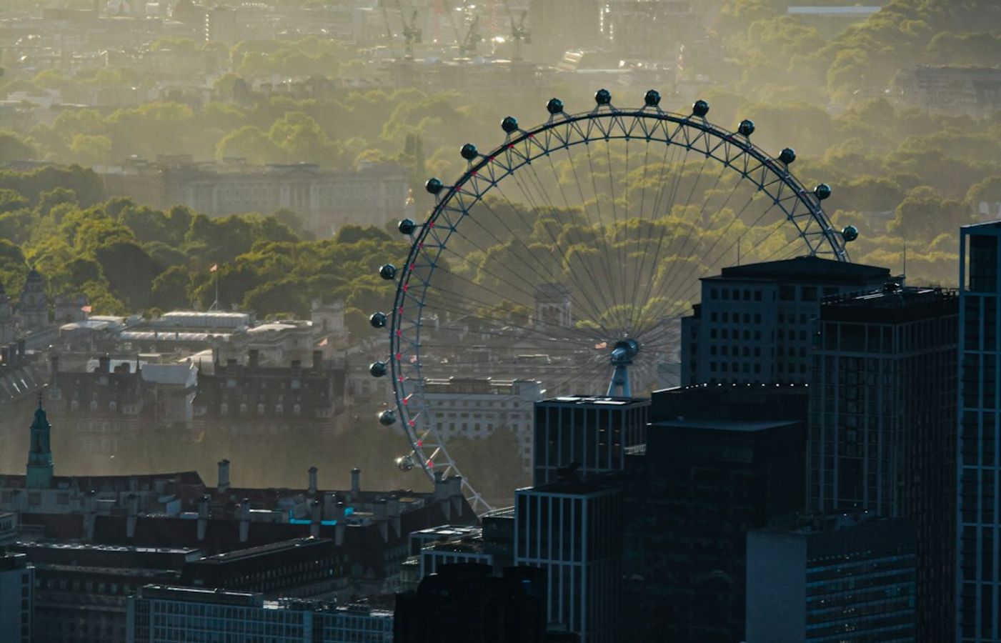 London Eye - Panoramic Views Over the Entire City