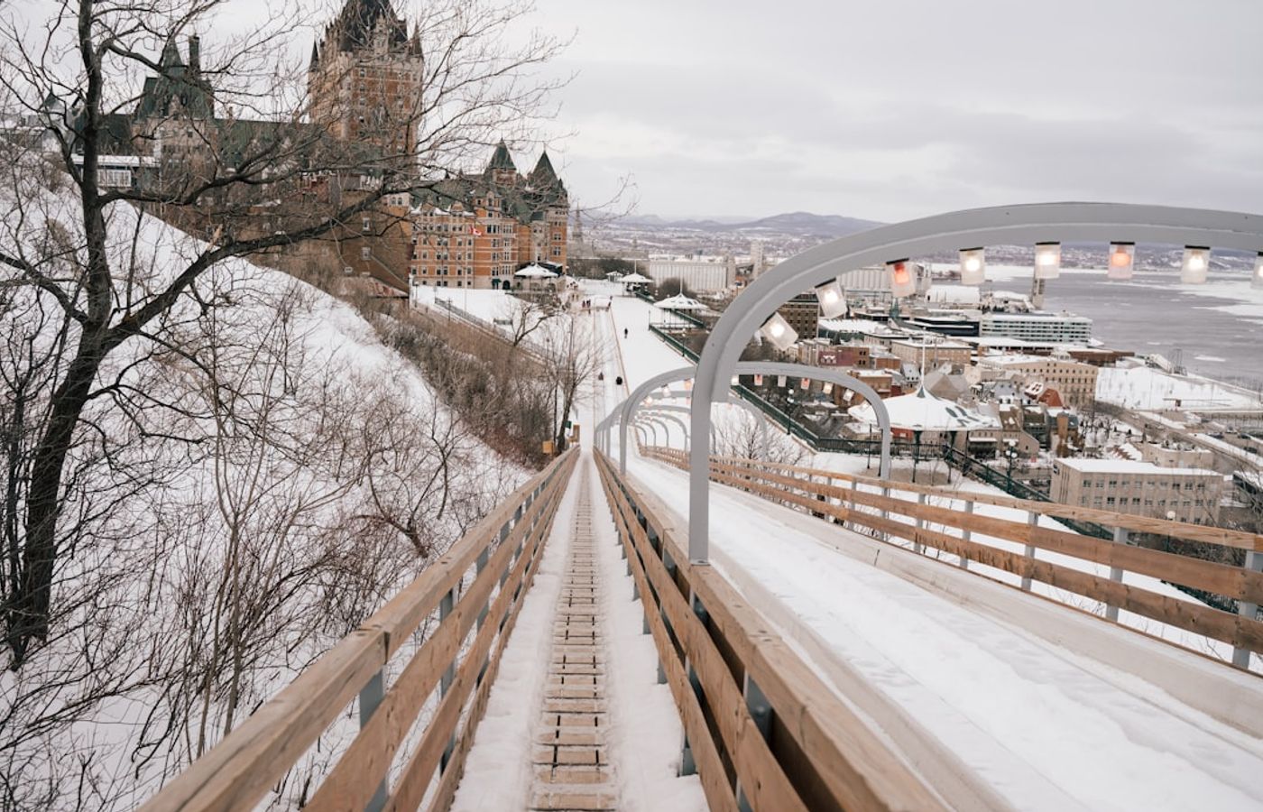 Terrasse Dufferin and the Old Quebec Funicular - The Best Free View in the City