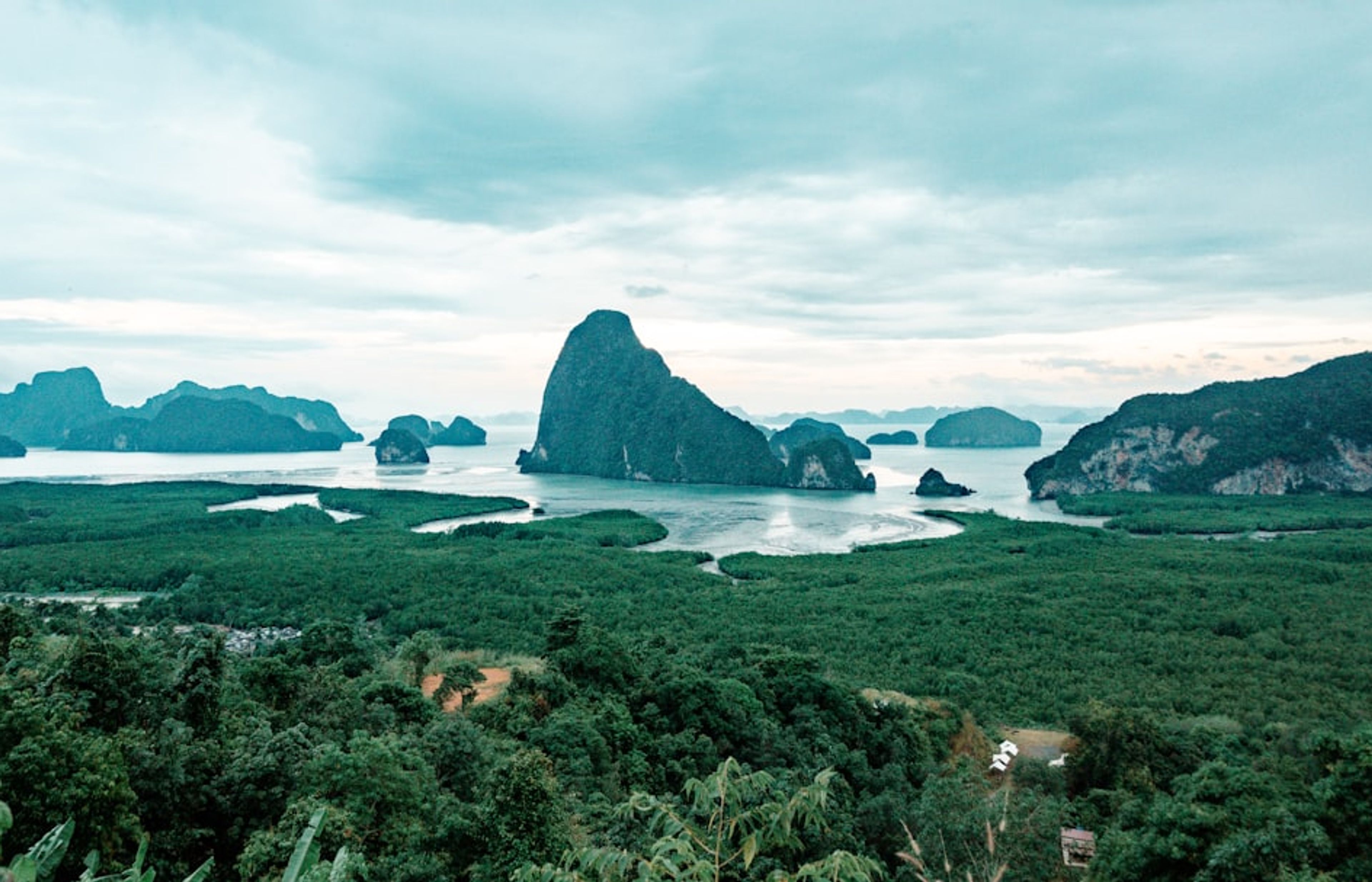 Phang Nga Bay - Limestone Karsts and Sea Caves