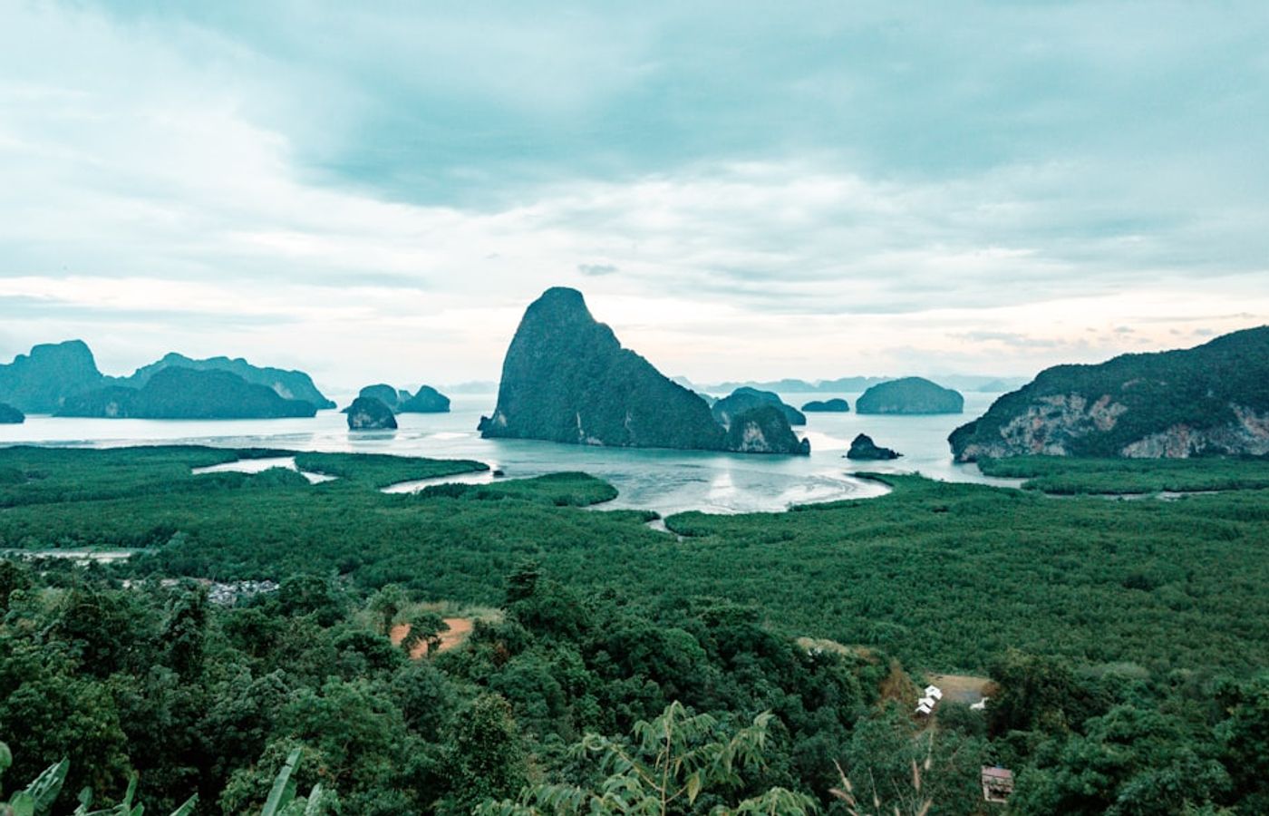 Phang Nga Bay - Limestone Karsts and Sea Caves