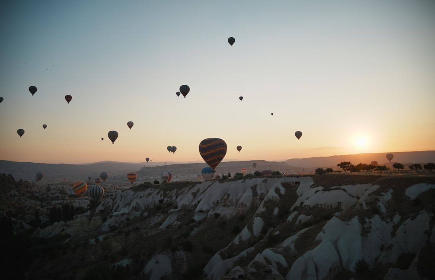 Hot Air Balloon Sunrise Flight