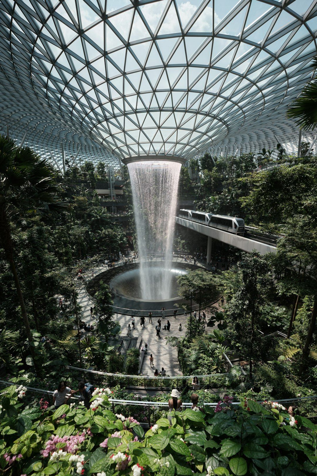 Jewel Changi Airport - The Indoor Waterfall Mall