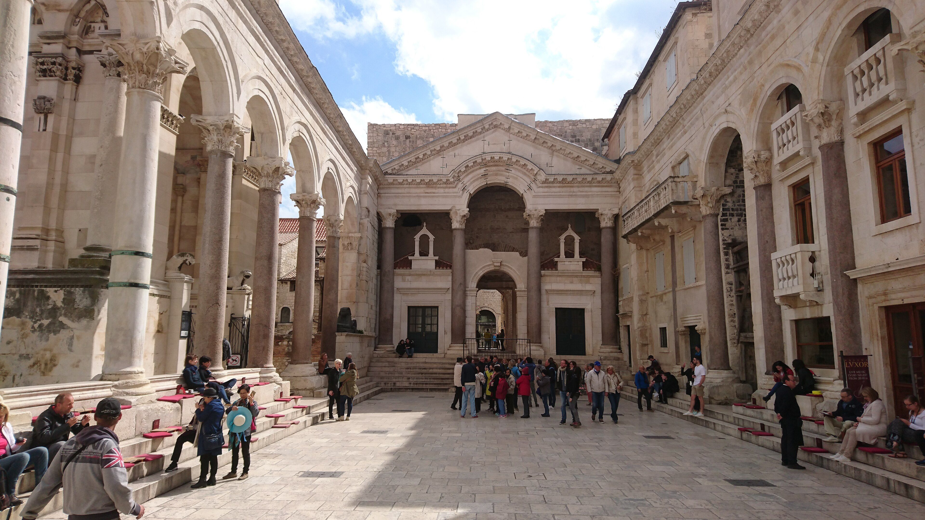 Peristyle Square (Peristil) - The Ceremonial Centre of the Palace