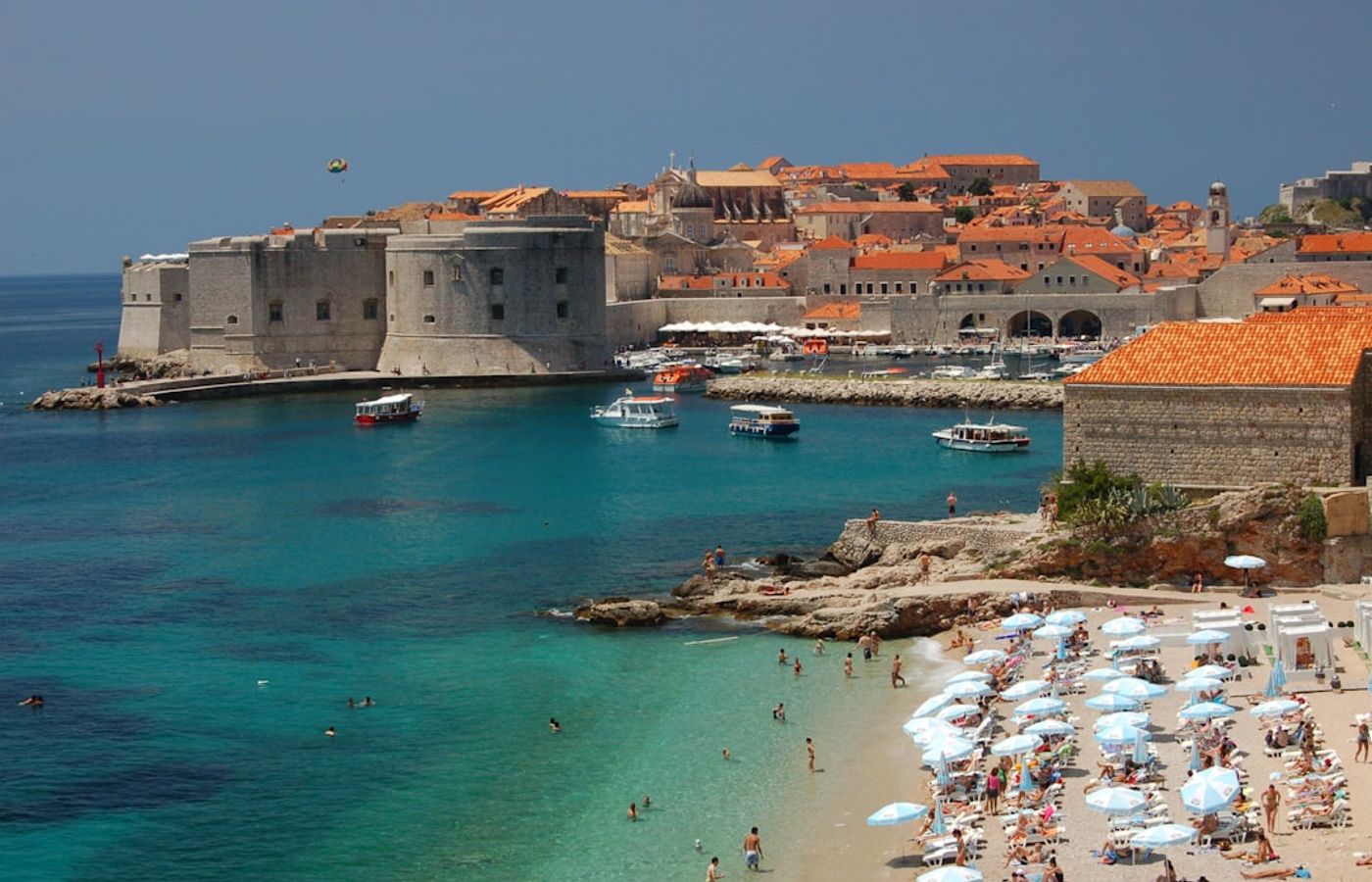 Banje Beach - Old Town's Signature Shoreline