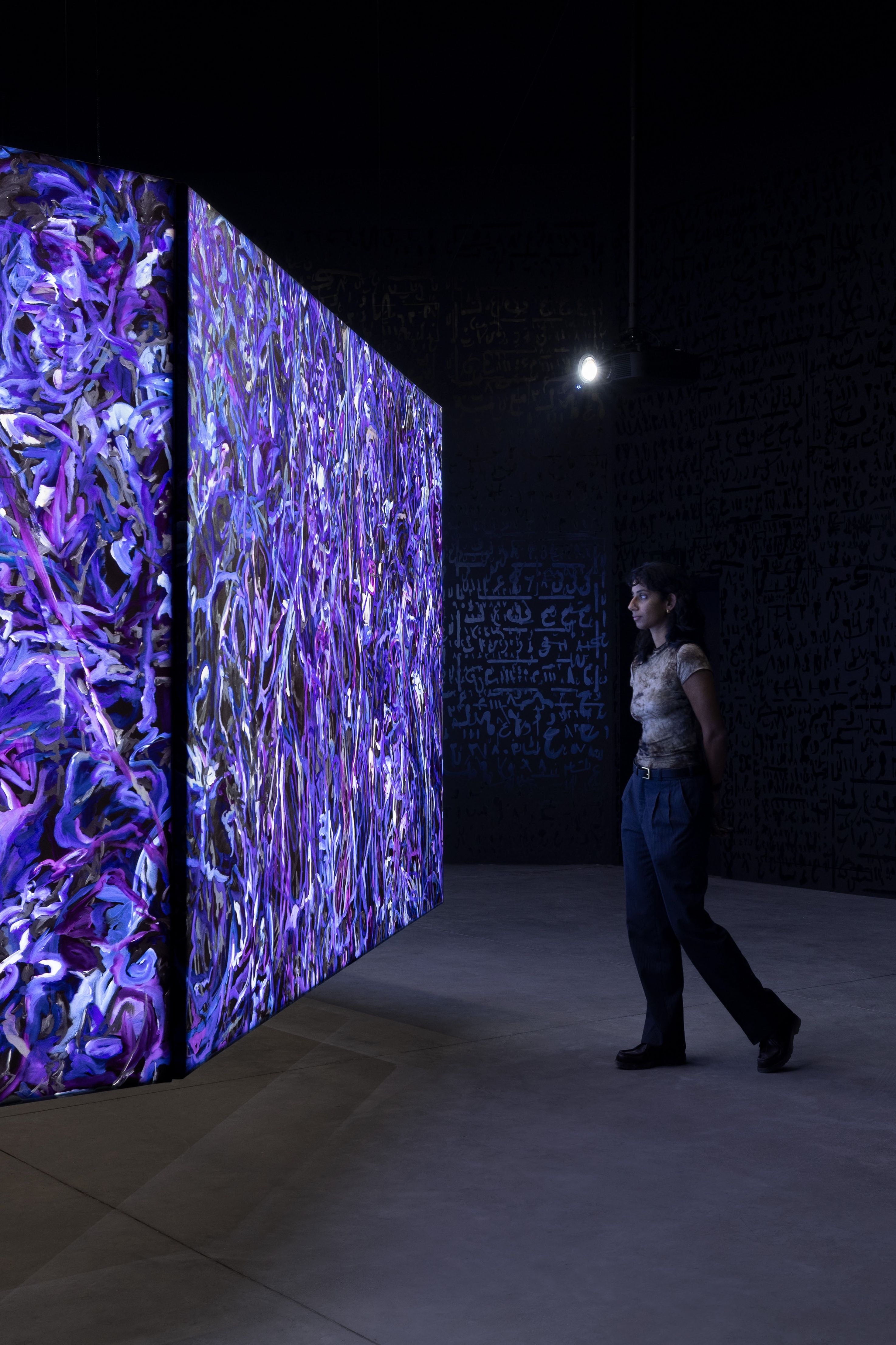 Khaled Sabsabi’s installation at the Australian Pavilion.