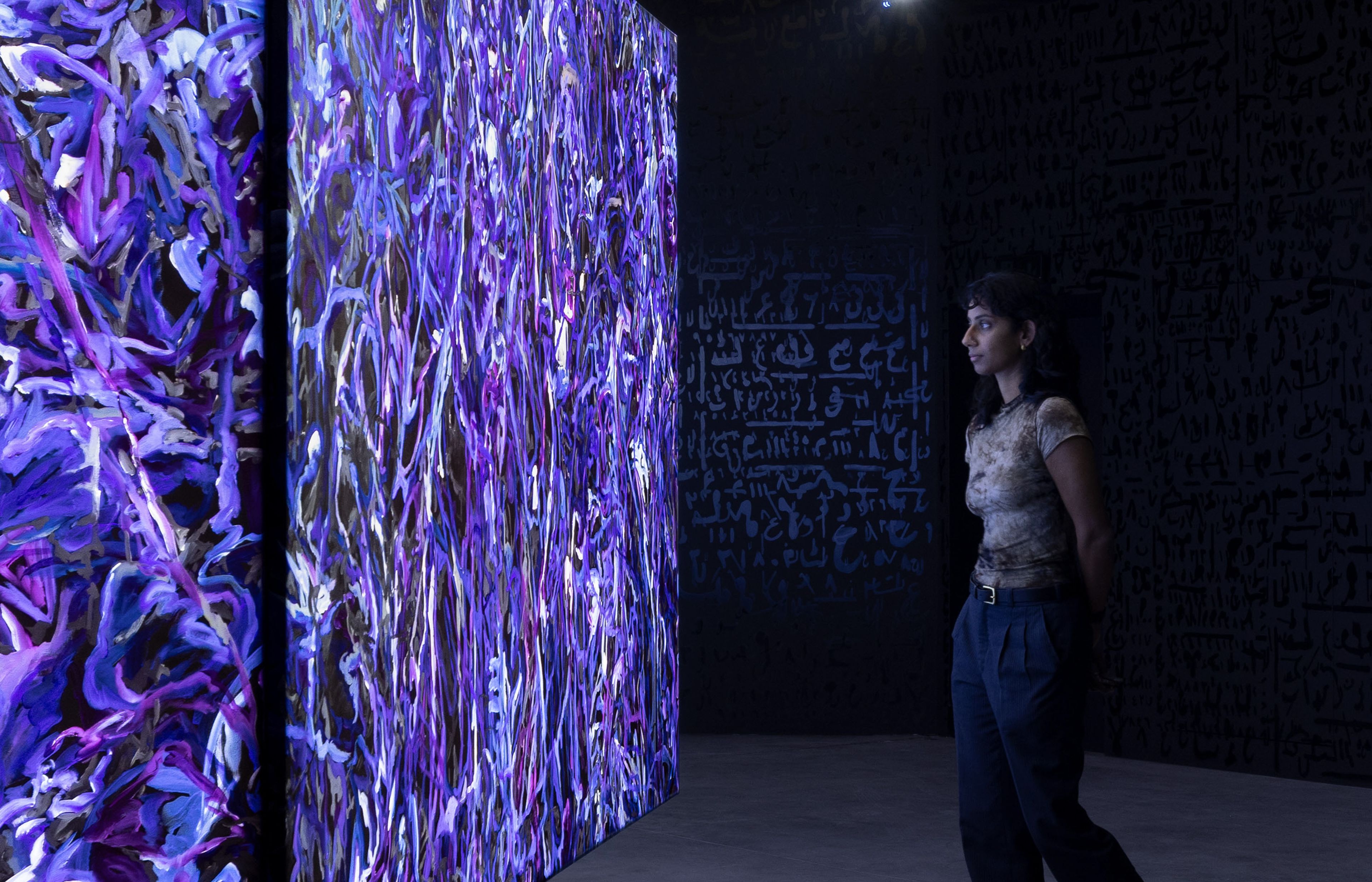 Khaled Sabsabi’s installation at the Australian Pavilion.