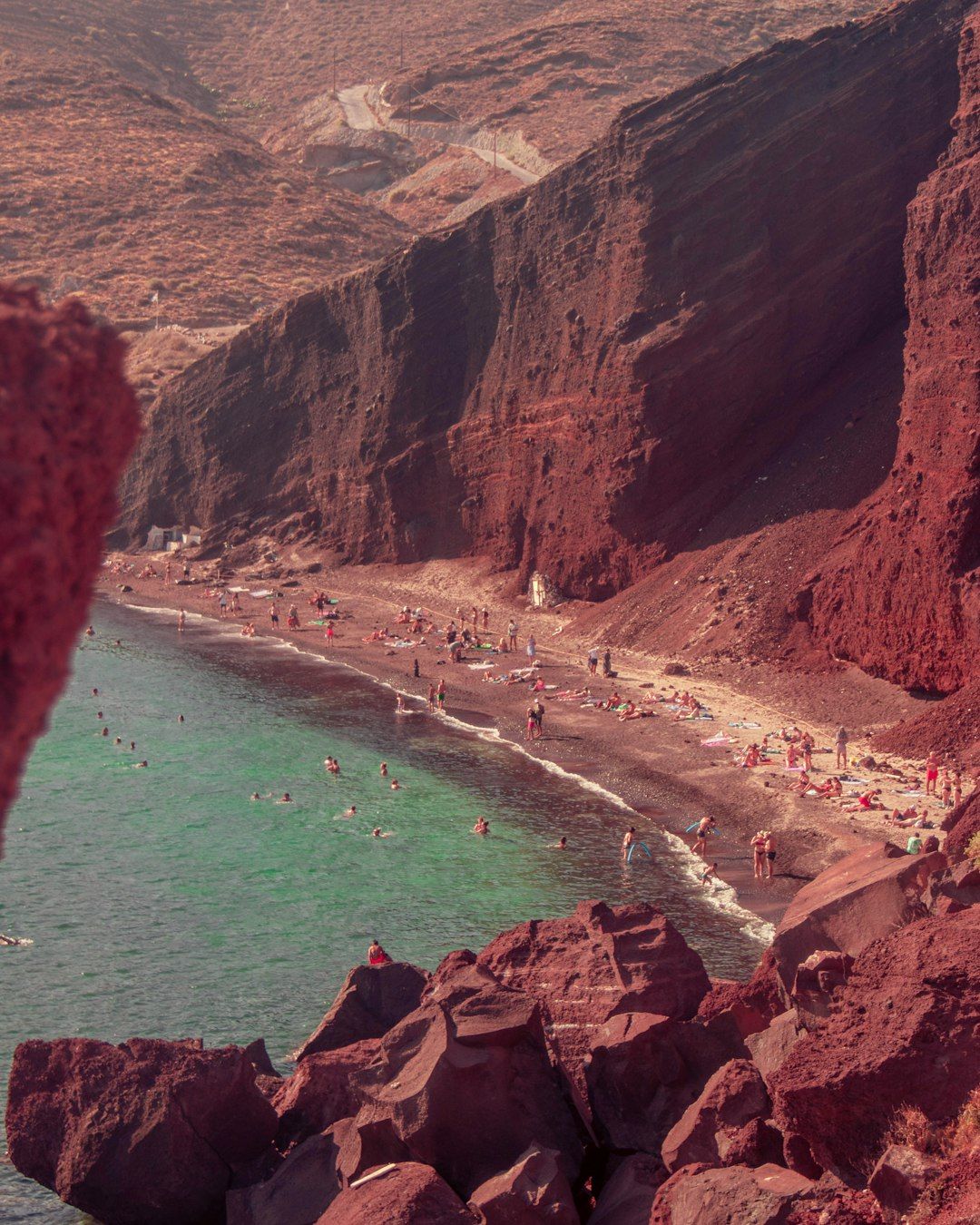 Red Beach - Santorini's Most Striking Volcanic Cove