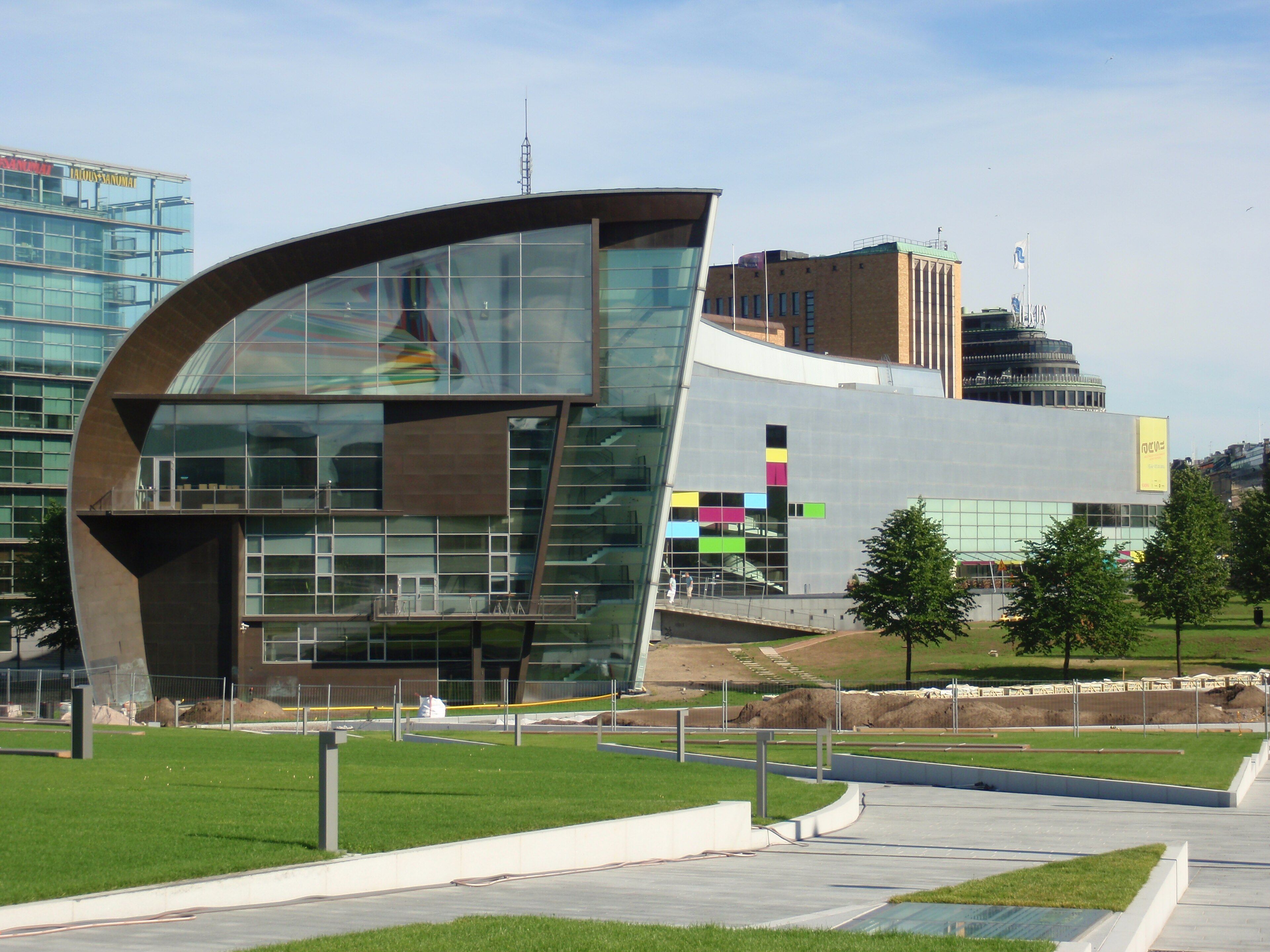 Kiasma and Oodi - Contemporary Art Museum and the Central Library