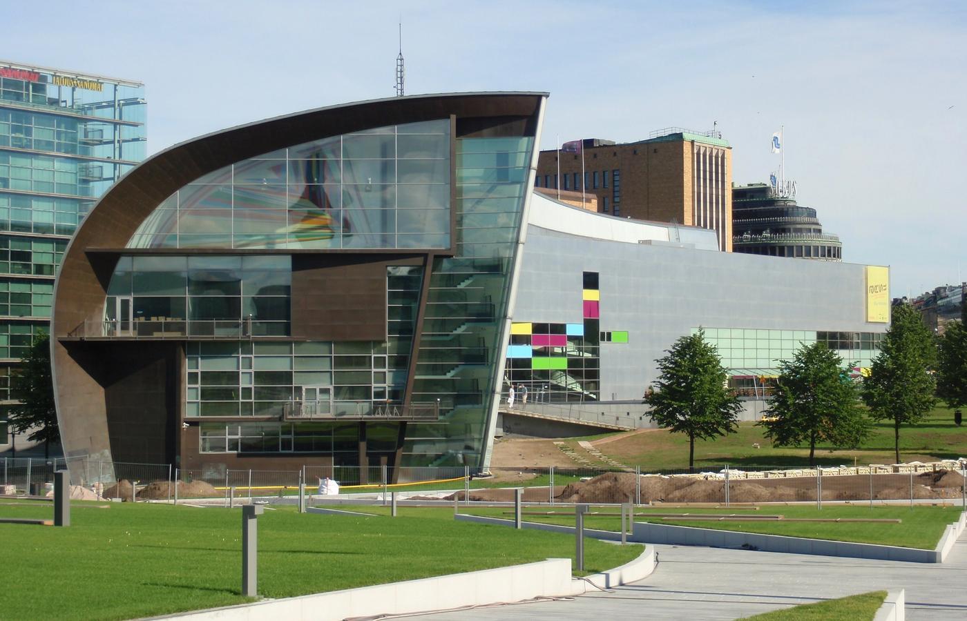 Kiasma and Oodi - Contemporary Art Museum and the Central Library